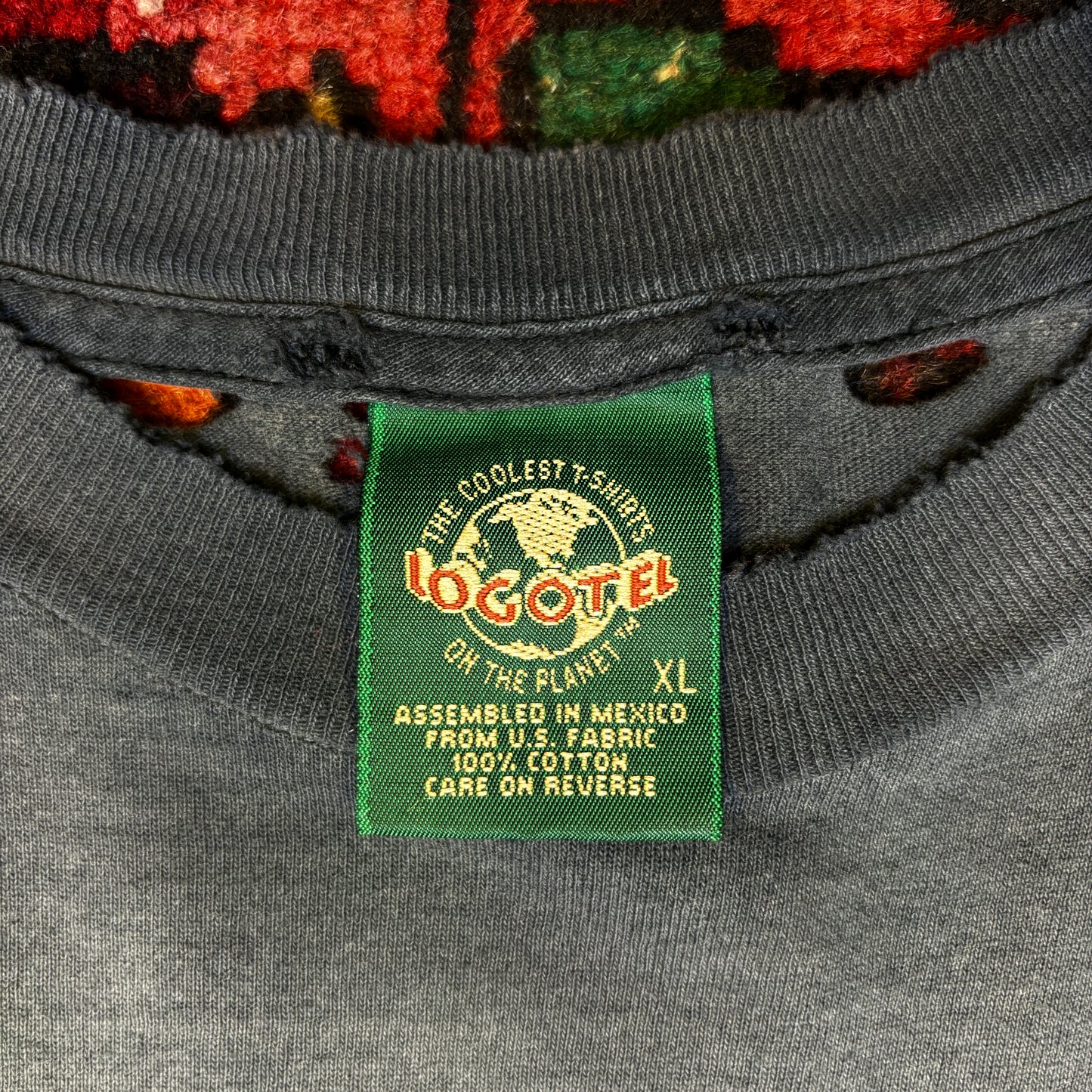 1990s NWO 'Goldberg Belt' Thrashed Tee