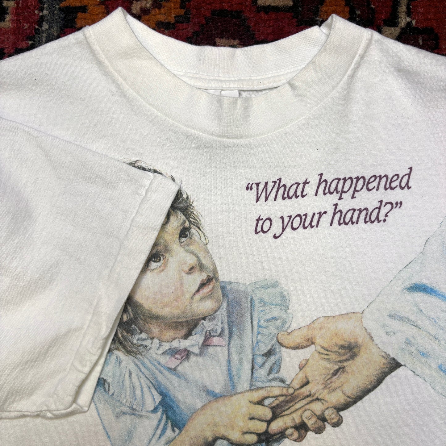 1980s 'Jesus Hand' Religious Graphic Tee