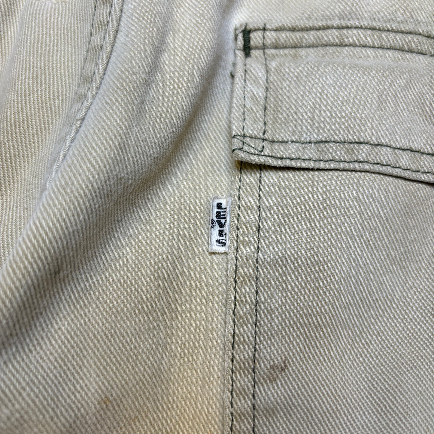 1960s Levi's Big E 'Bush Pant' Moleskin Flares