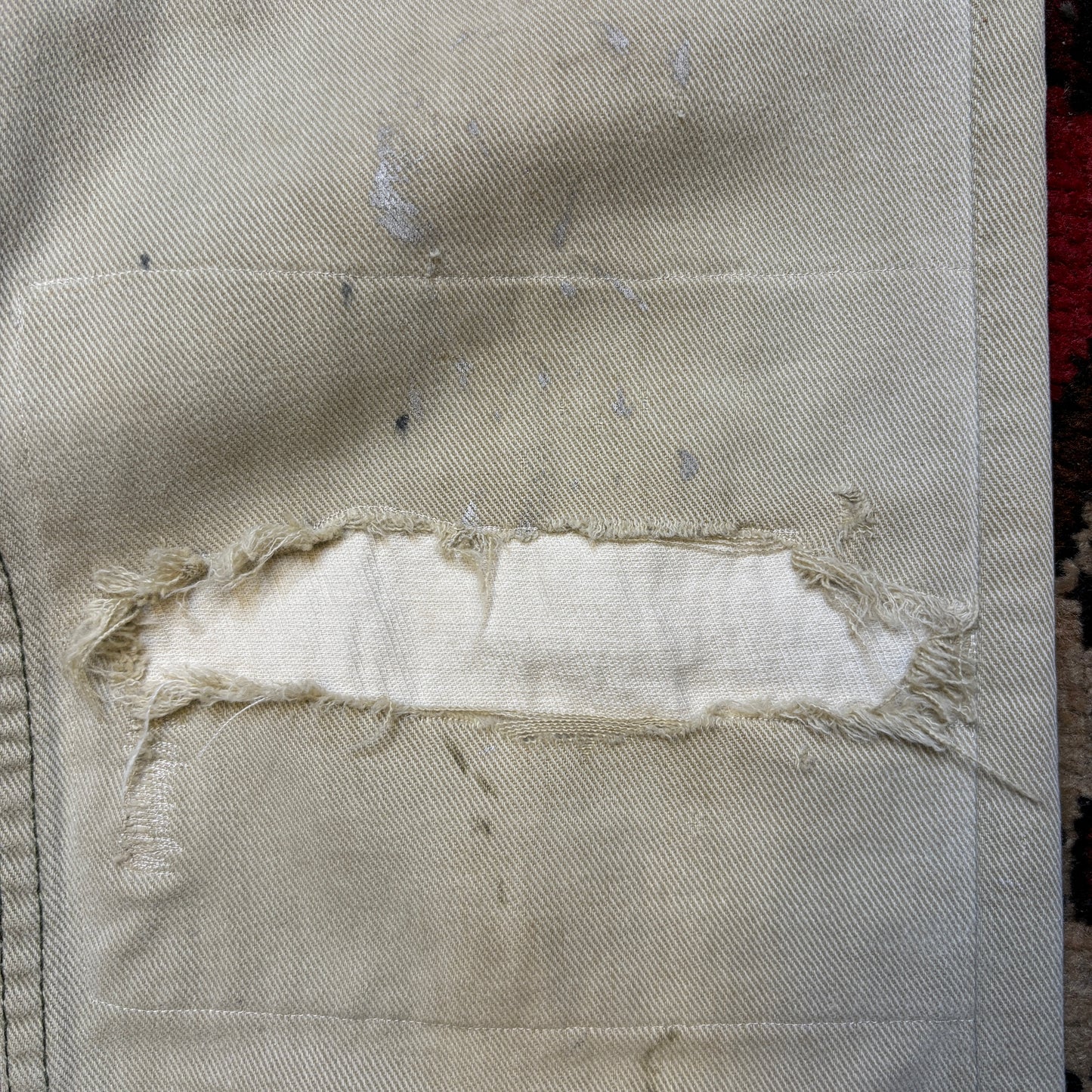 1960s Levi's Big E 'Bush Pant' Moleskin Flares