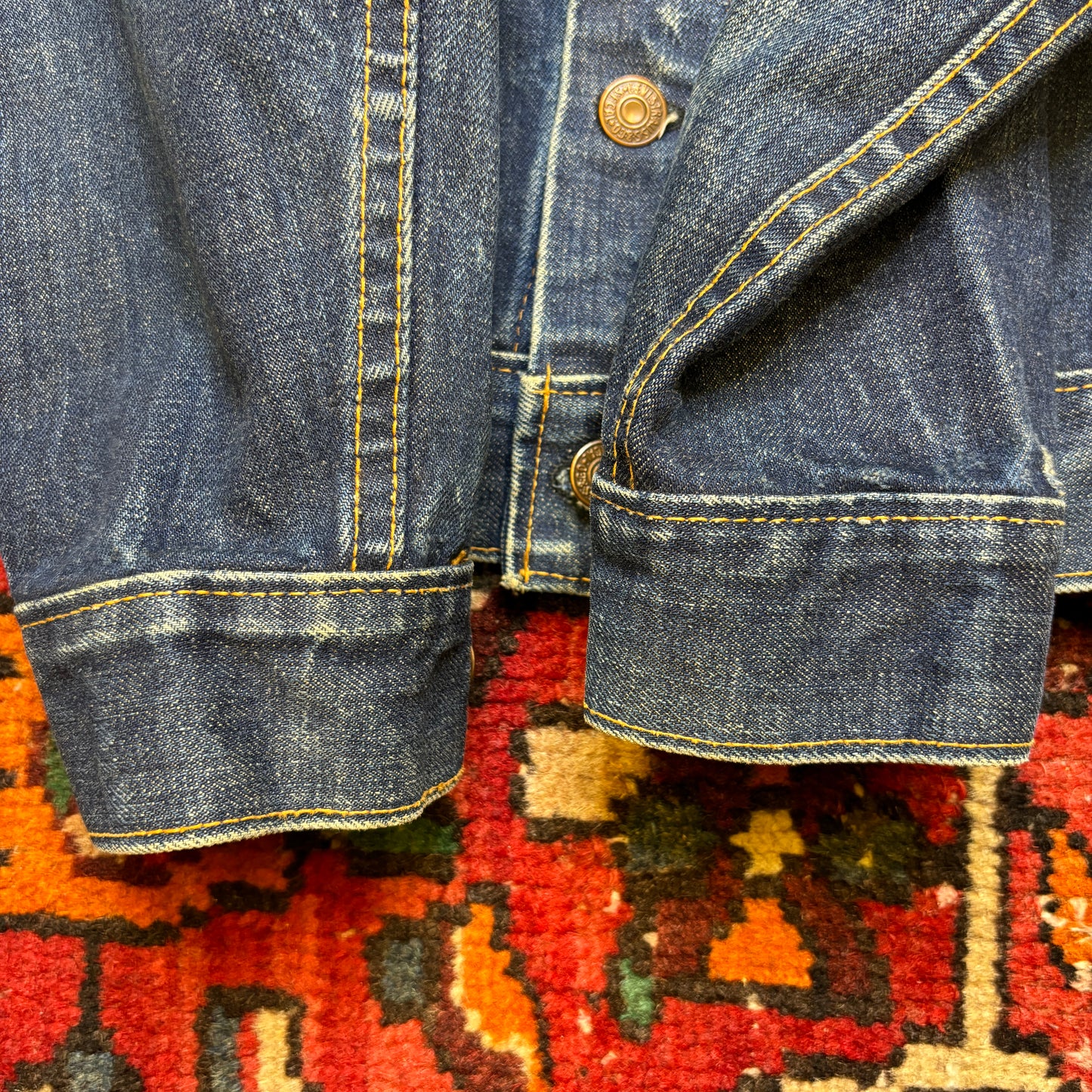 1960s Levi's Type 3 Big E Denim Trucker Jacket