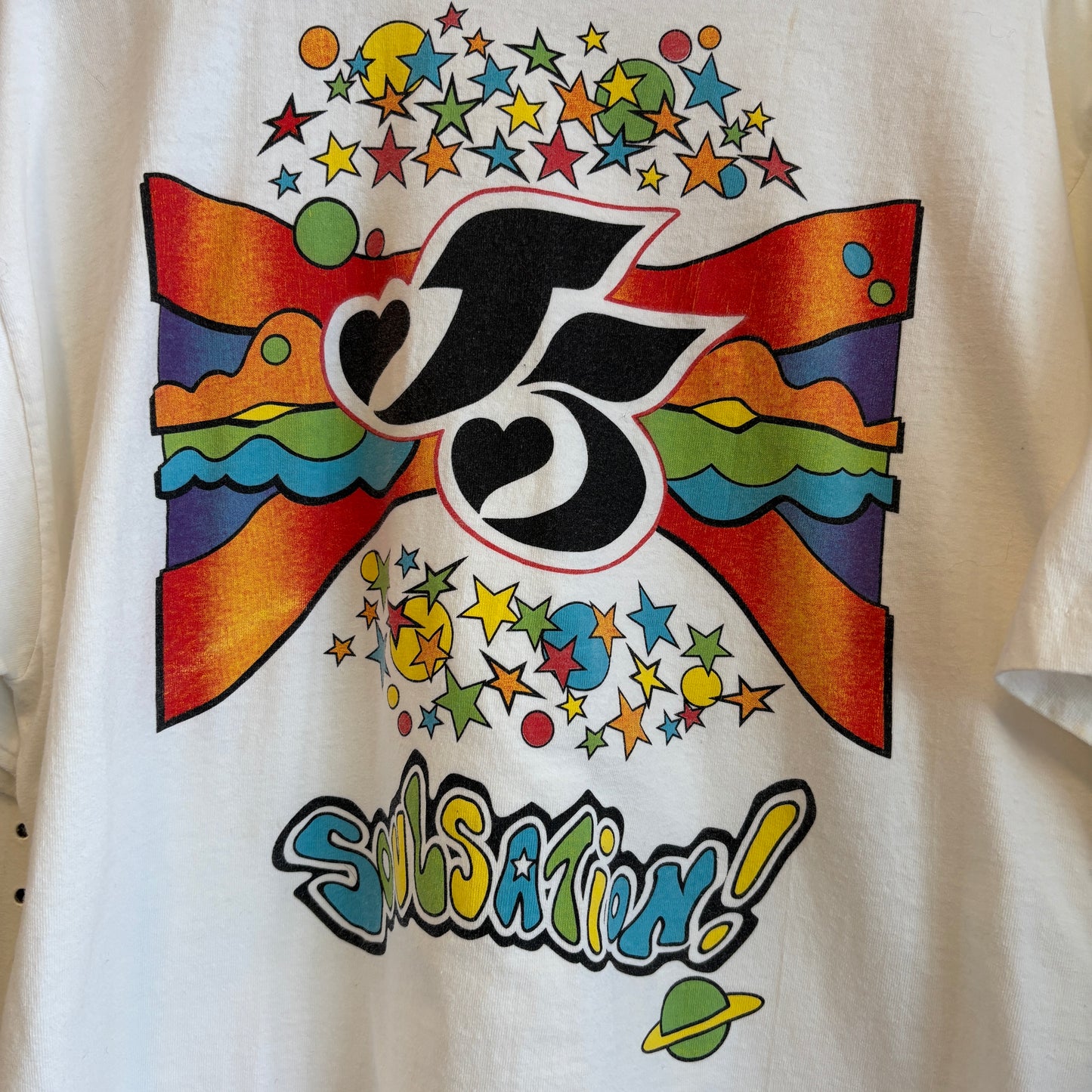 1995 Jackson 5 Soulsation! Promo Tee