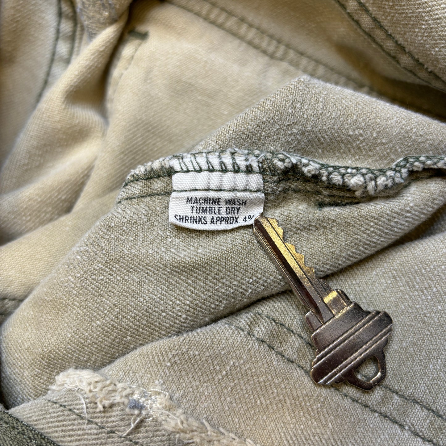 1960s Levi's Big E 'Bush Pant' Moleskin Flares
