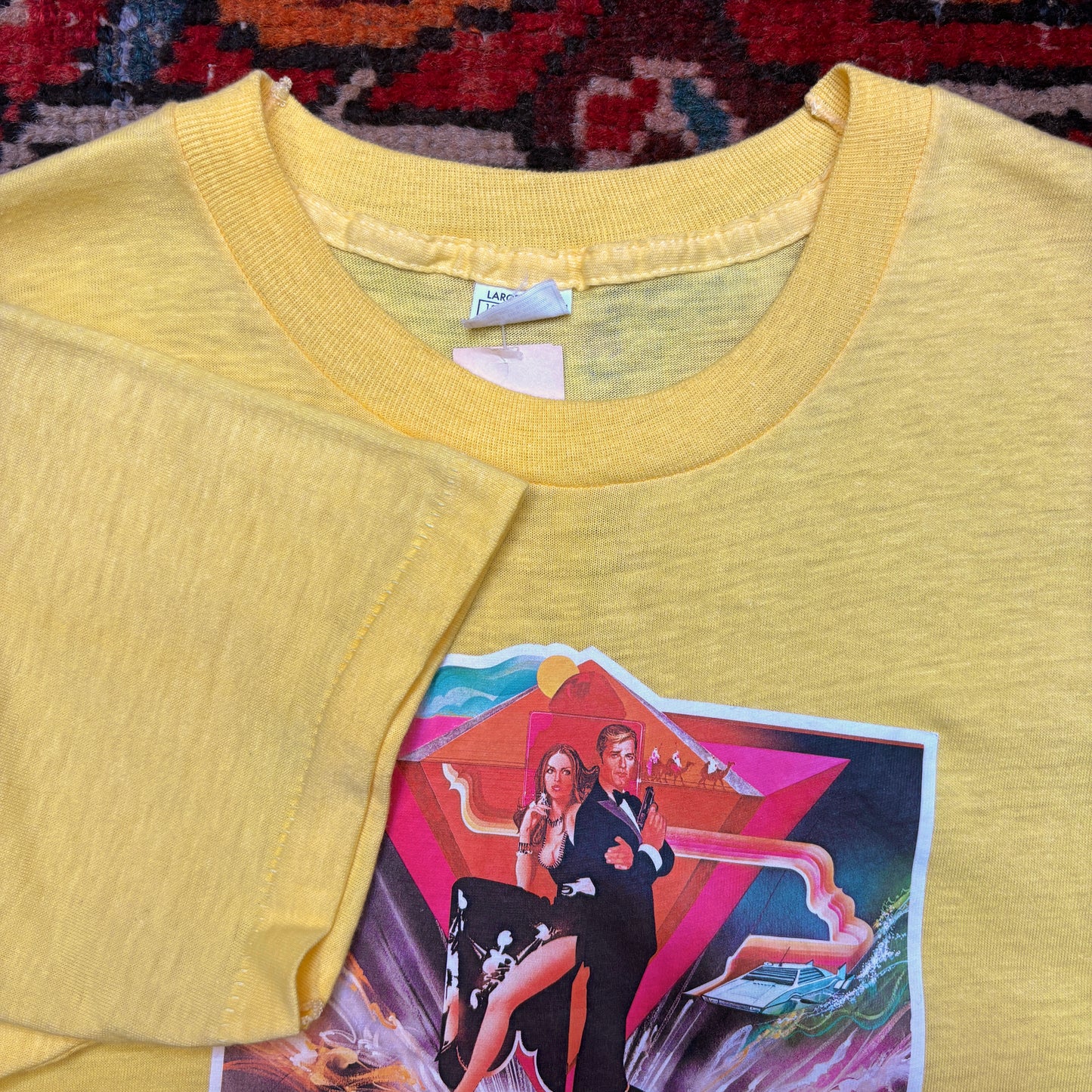 1977 James Bond Movie Promo Tee