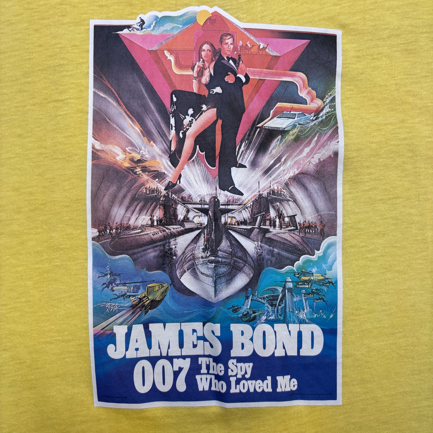 1977 James Bond Movie Promo Tee