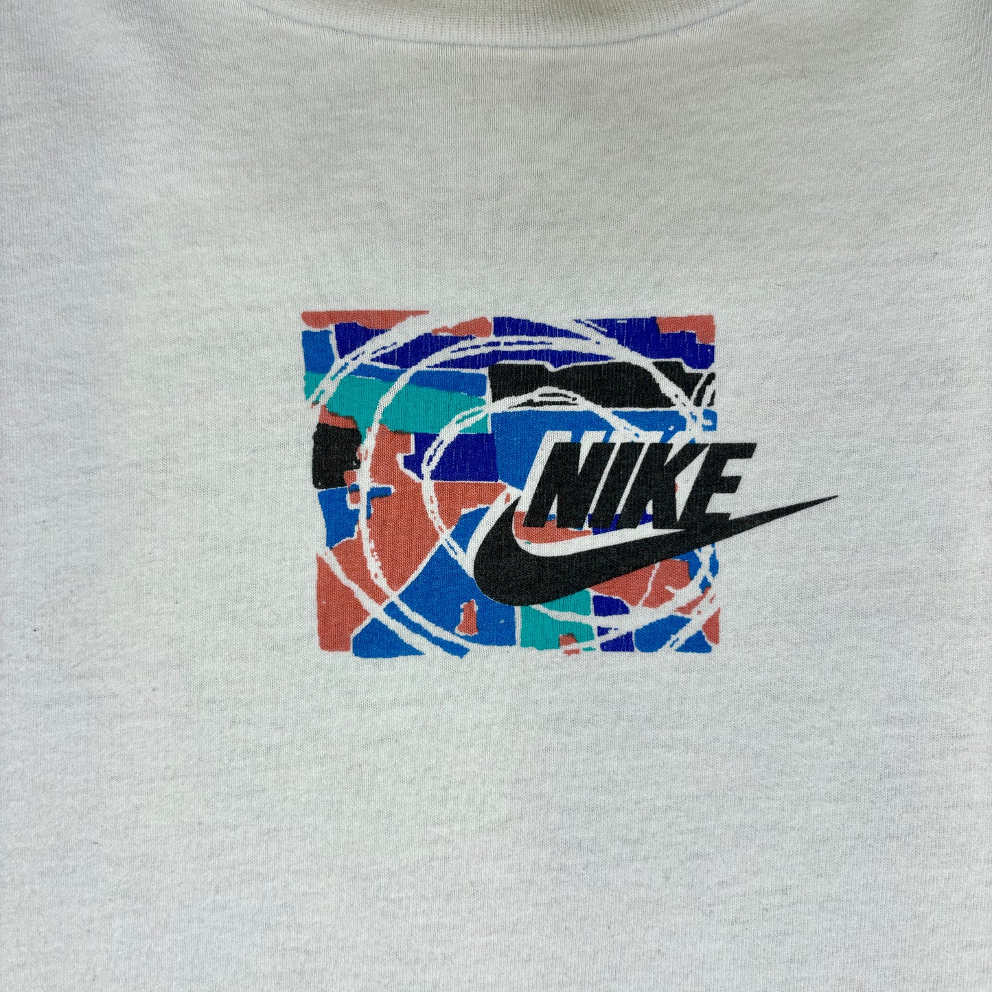 1990s Nike Abstract Graphic Long Sleeve Shirt