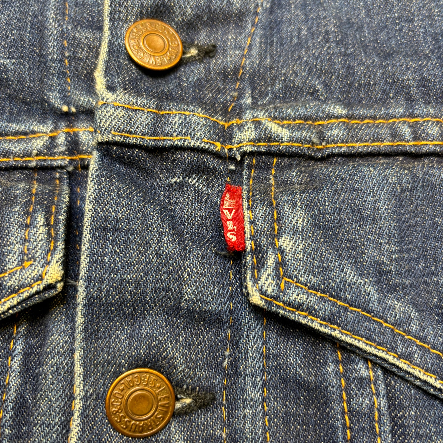 1960s Levi's Type 3 Big E Denim Trucker Jacket