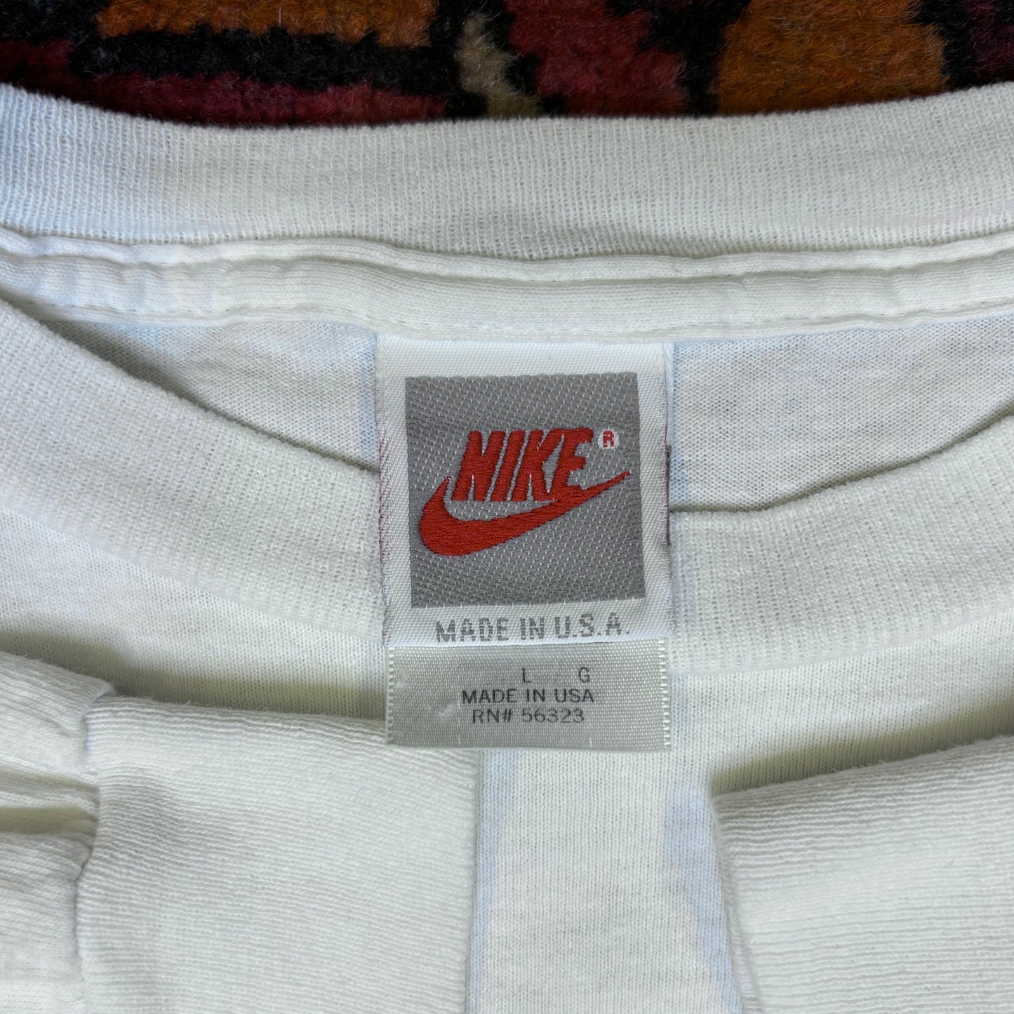 1990s Nike Abstract Graphic Long Sleeve Shirt