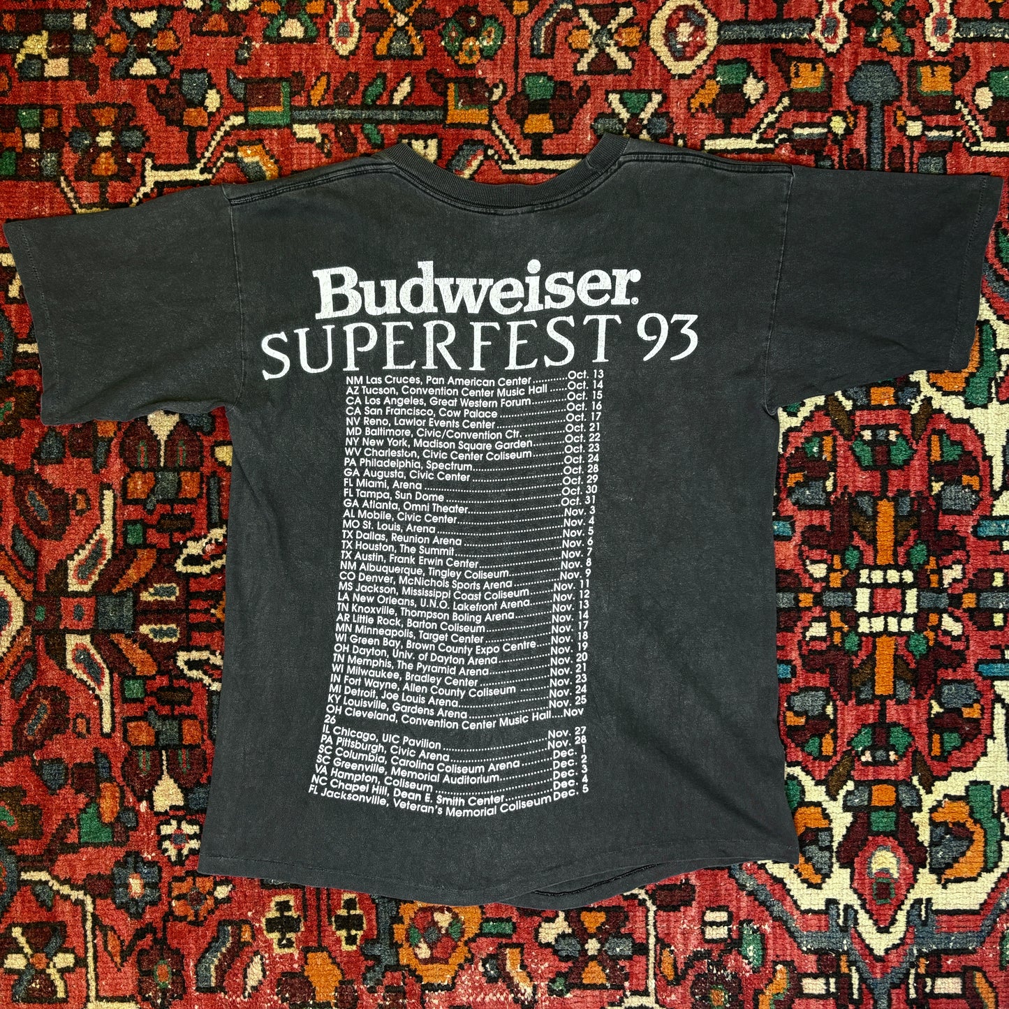 1990s Budweiser Superfest Tour Tee