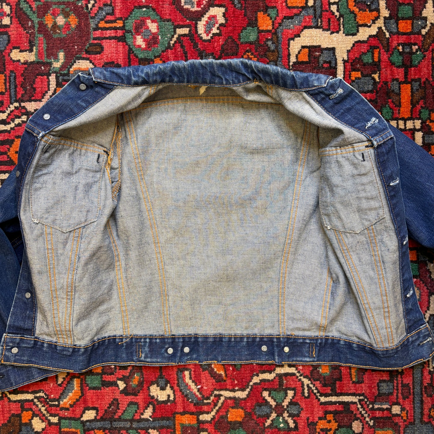 1960s Levi's Type 3 Big E Denim Trucker Jacket