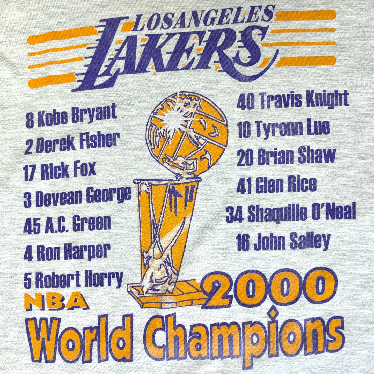 2000s Lakers World Champion Tee