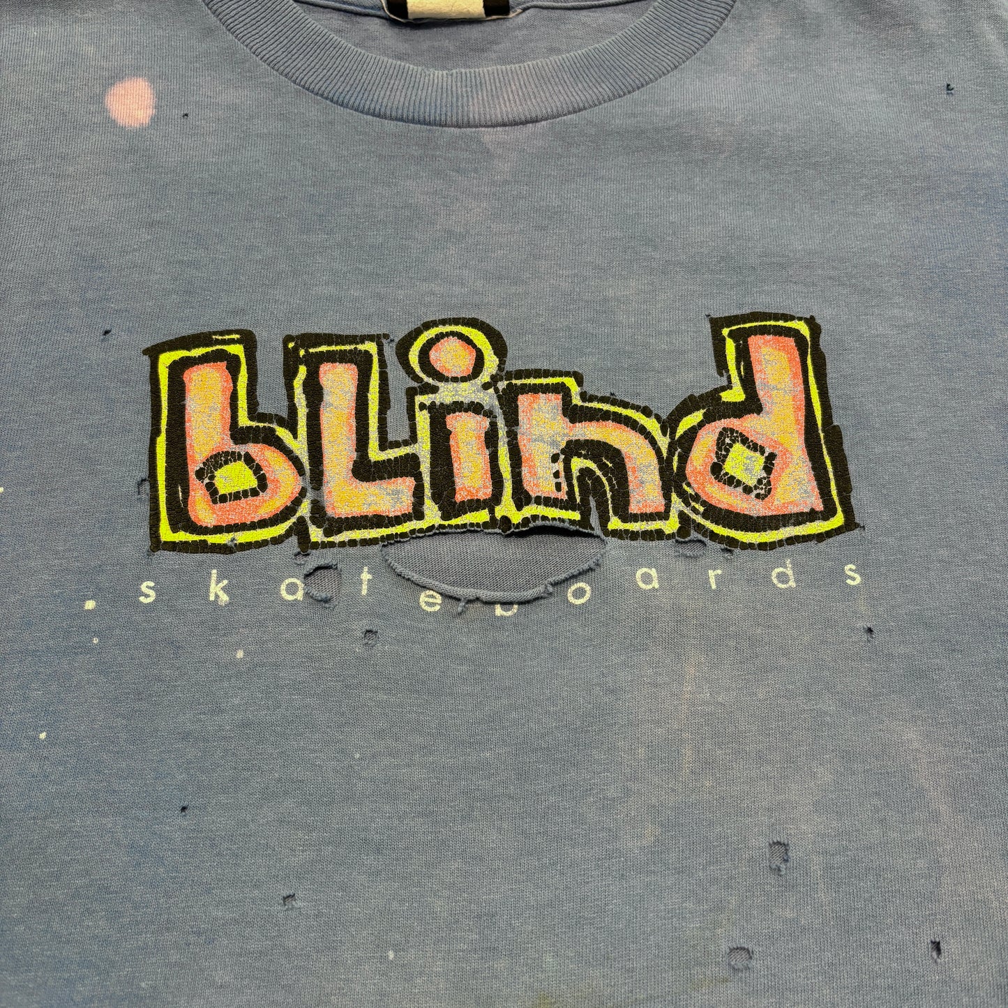 1990s Blind Skateboards Distressed Tee
