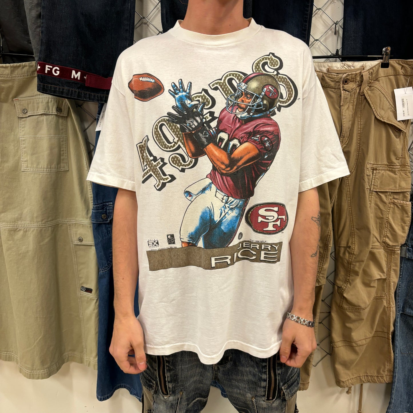 1990s 49ers 'Jerry Rice' Graphic Tee
