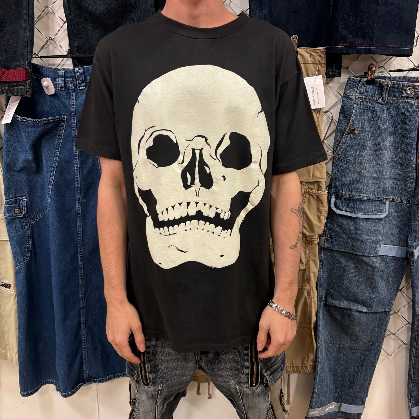 1990s Skull Glow In the Dark Tee