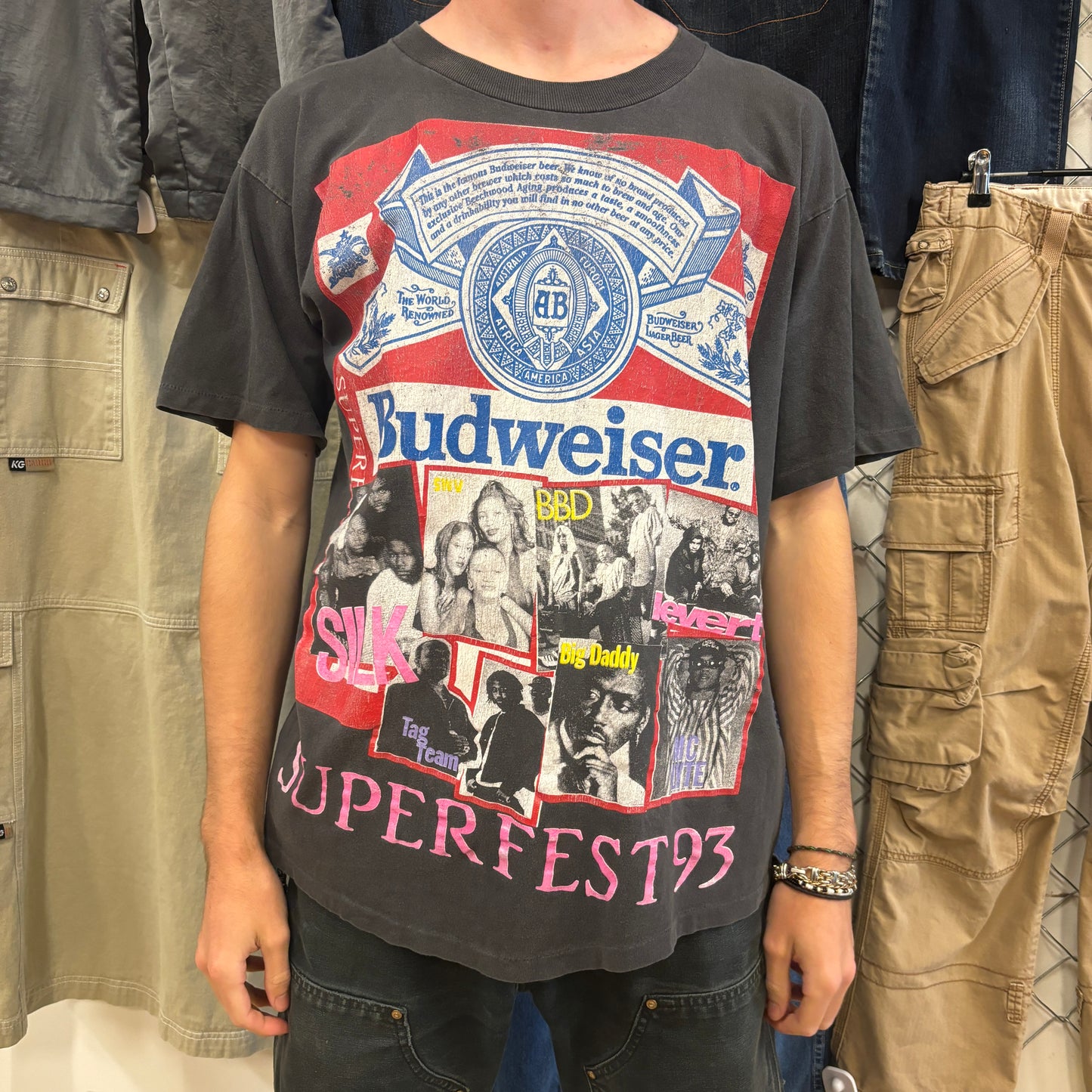 1990s Budweiser Superfest Tour Tee