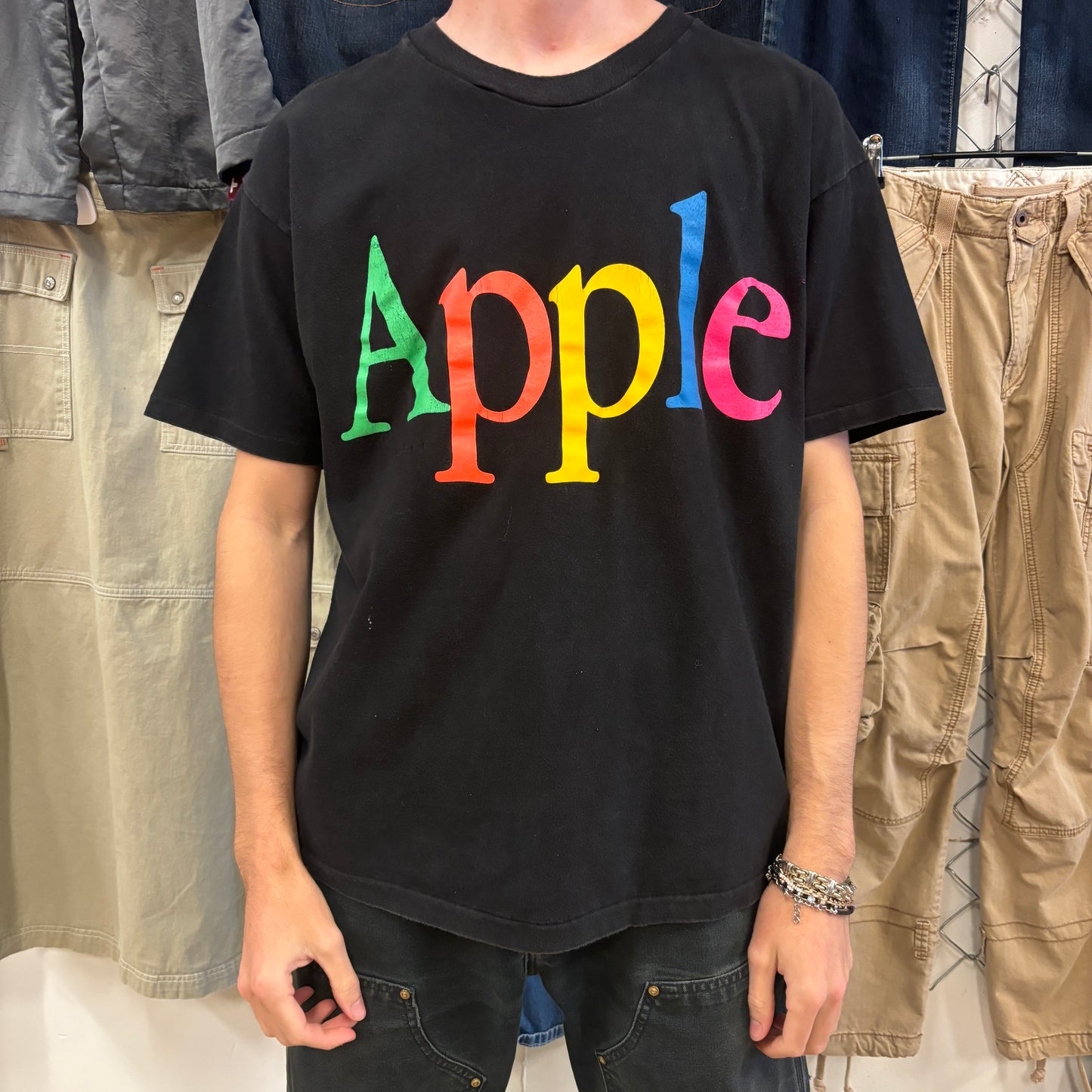 1990s Apple Computers Logo Tee