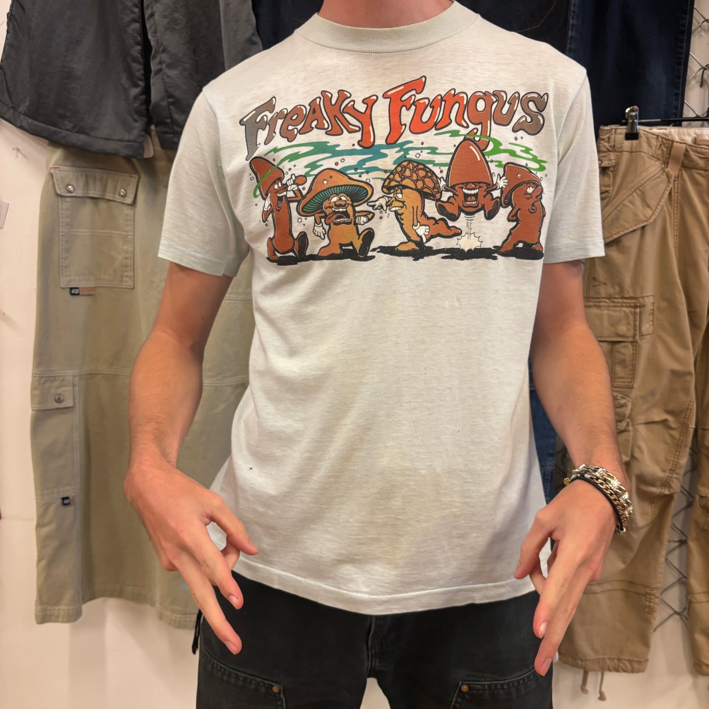 1970s Freaky Fungus Humor Tee
