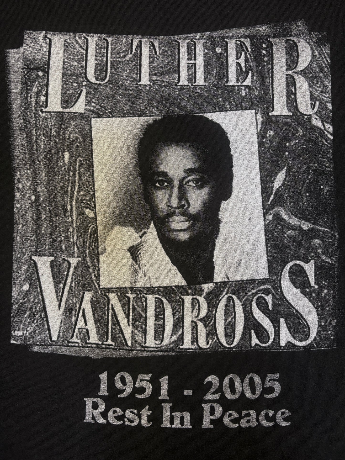 2000s Luther Vandross Memorial Tee