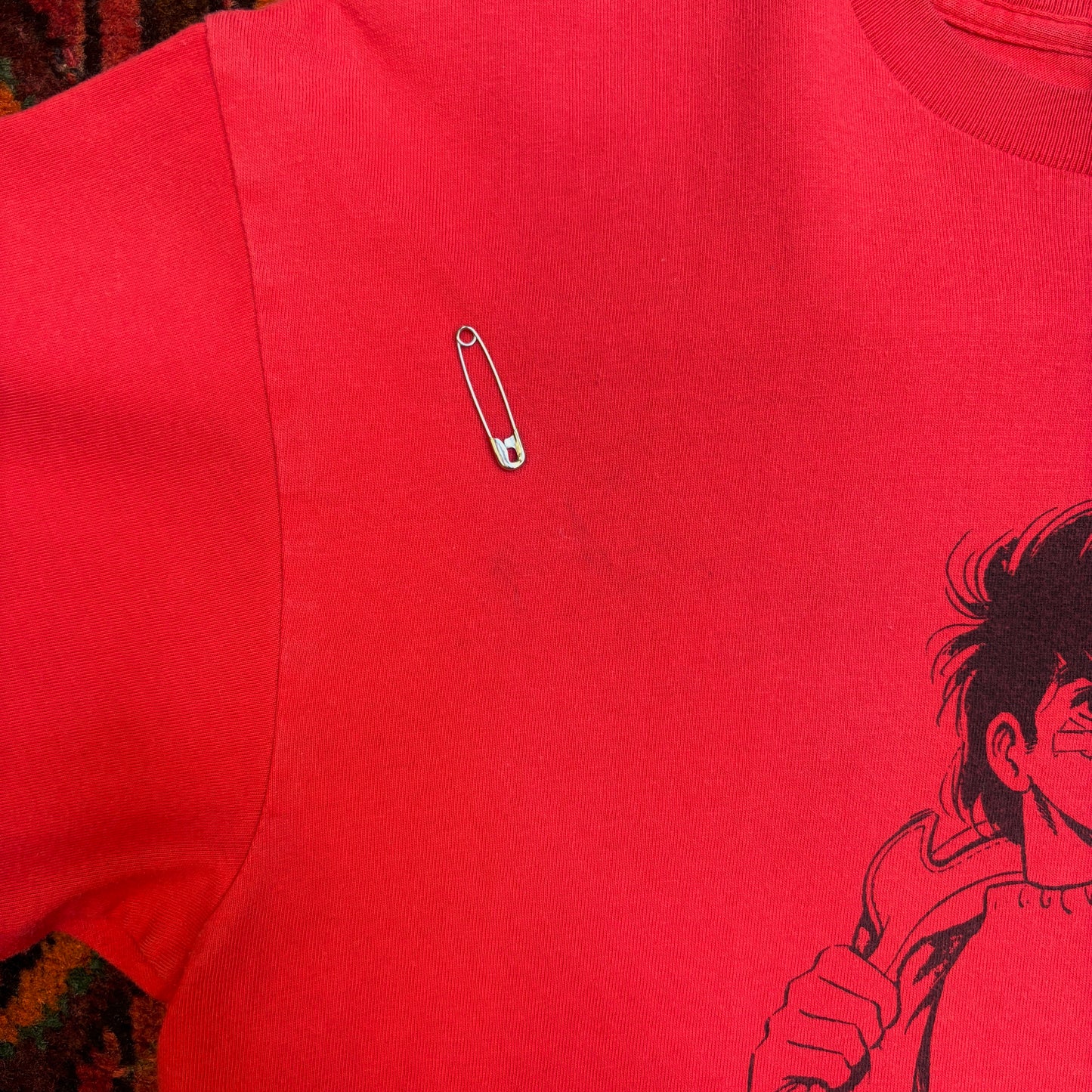 1990s Ashita No Joe Anime Graphic Tee