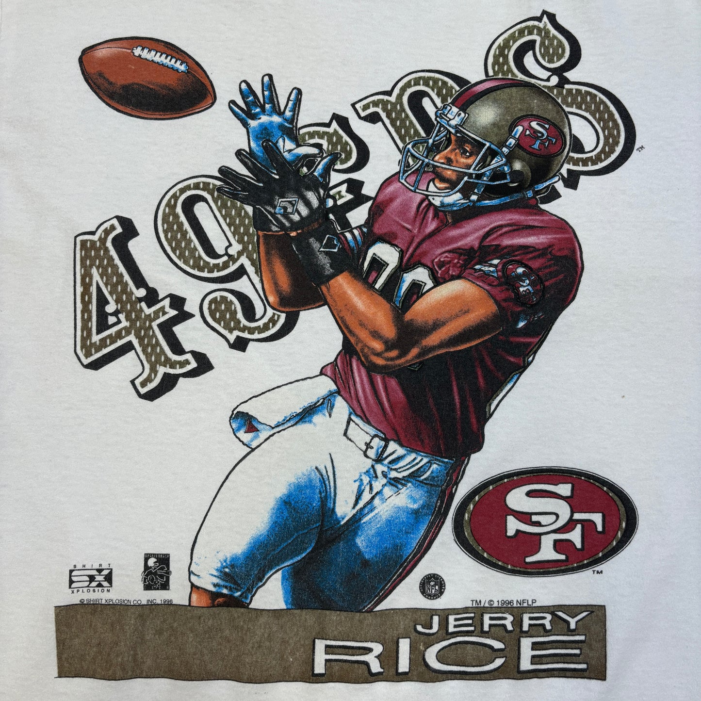 1990s 49ers 'Jerry Rice' Graphic Tee
