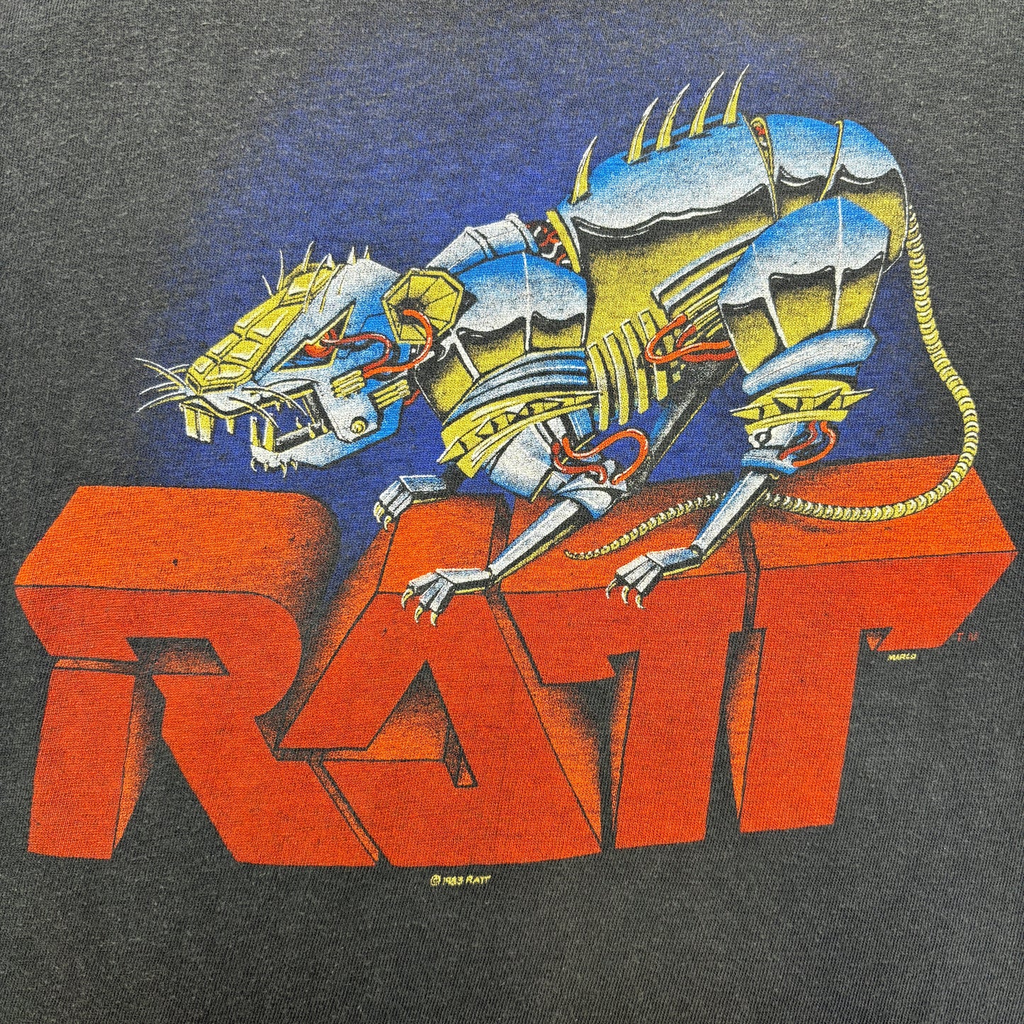 1980s RATT Band Tour Shirt