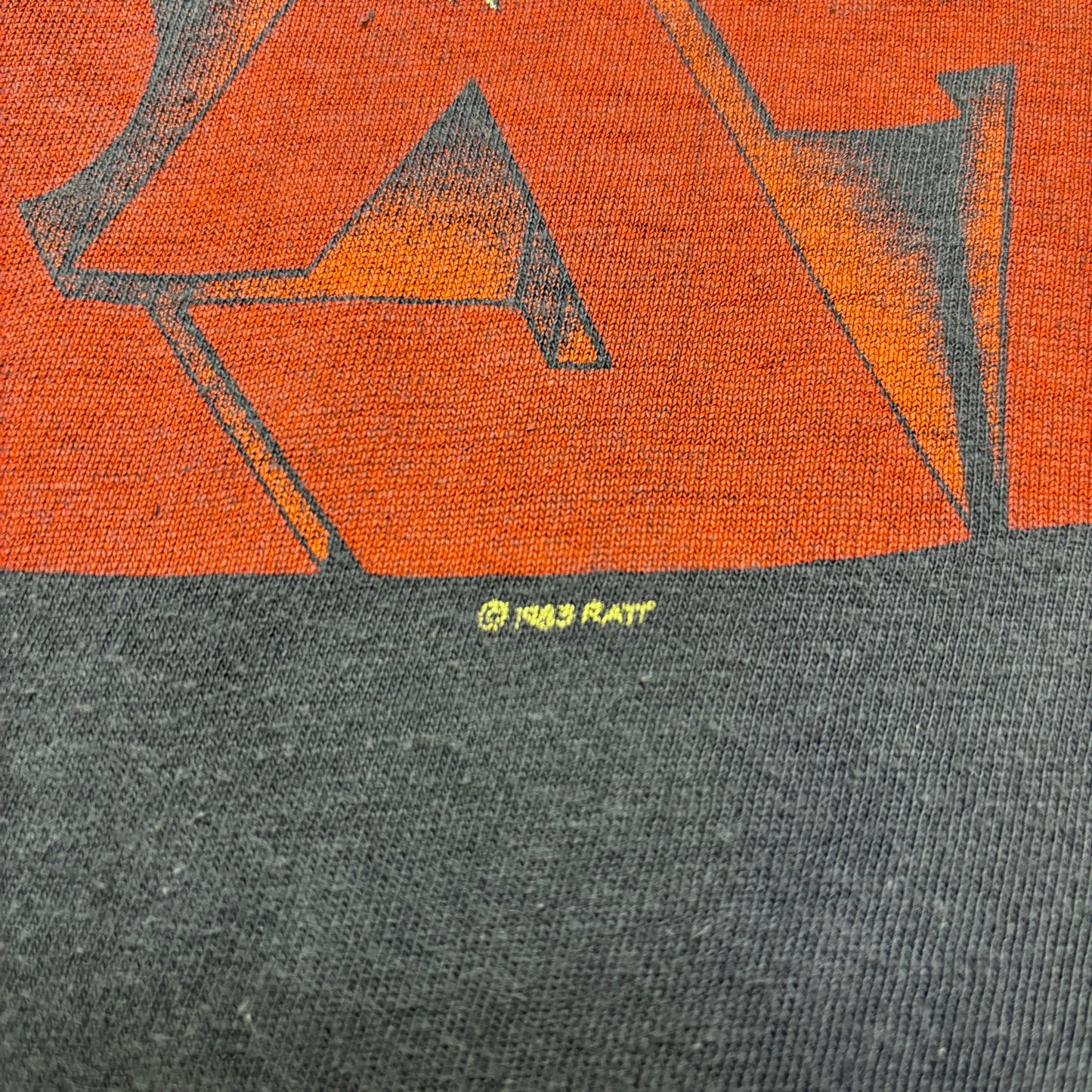 1980s RATT Band Tour Shirt