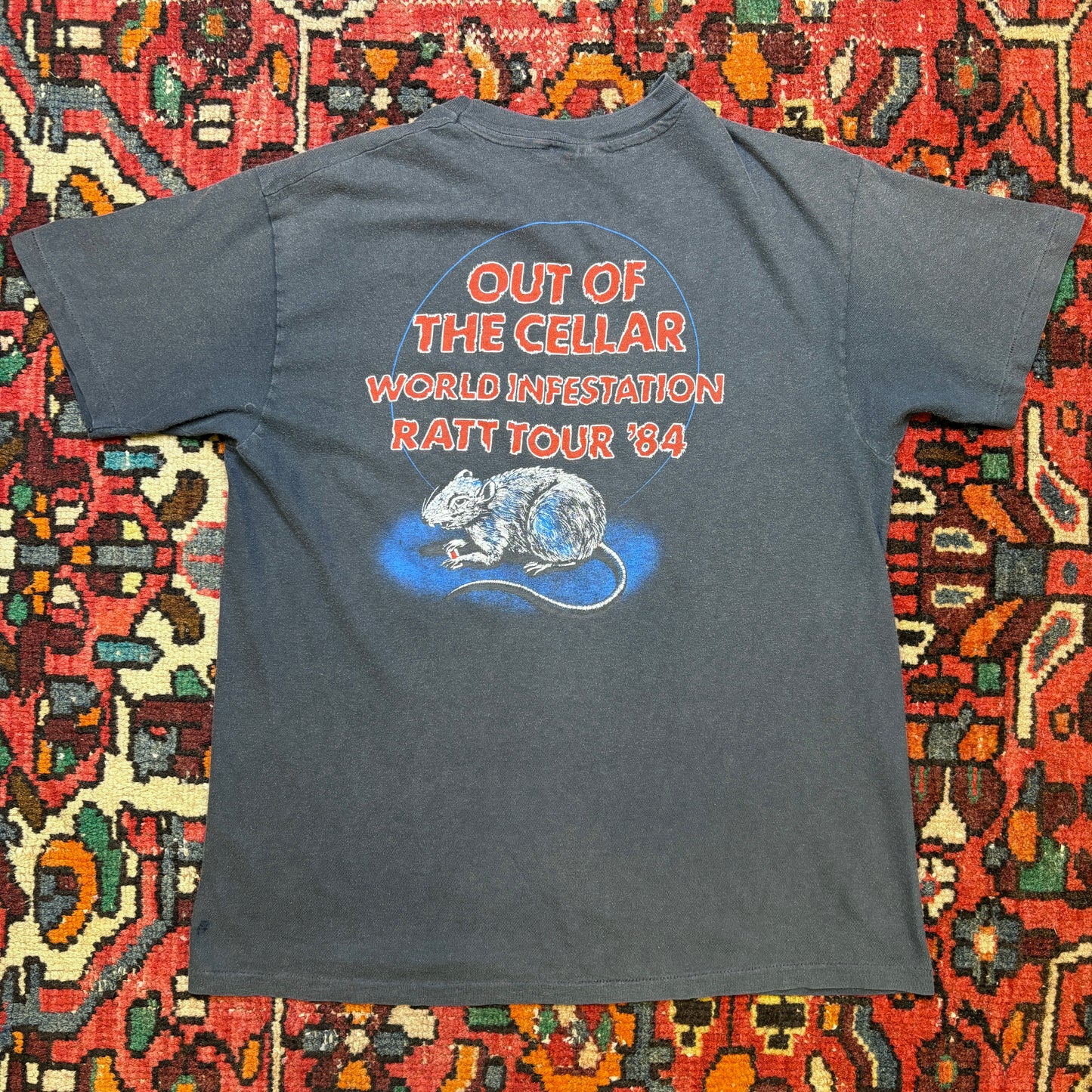 1980s RATT Band Tour Shirt