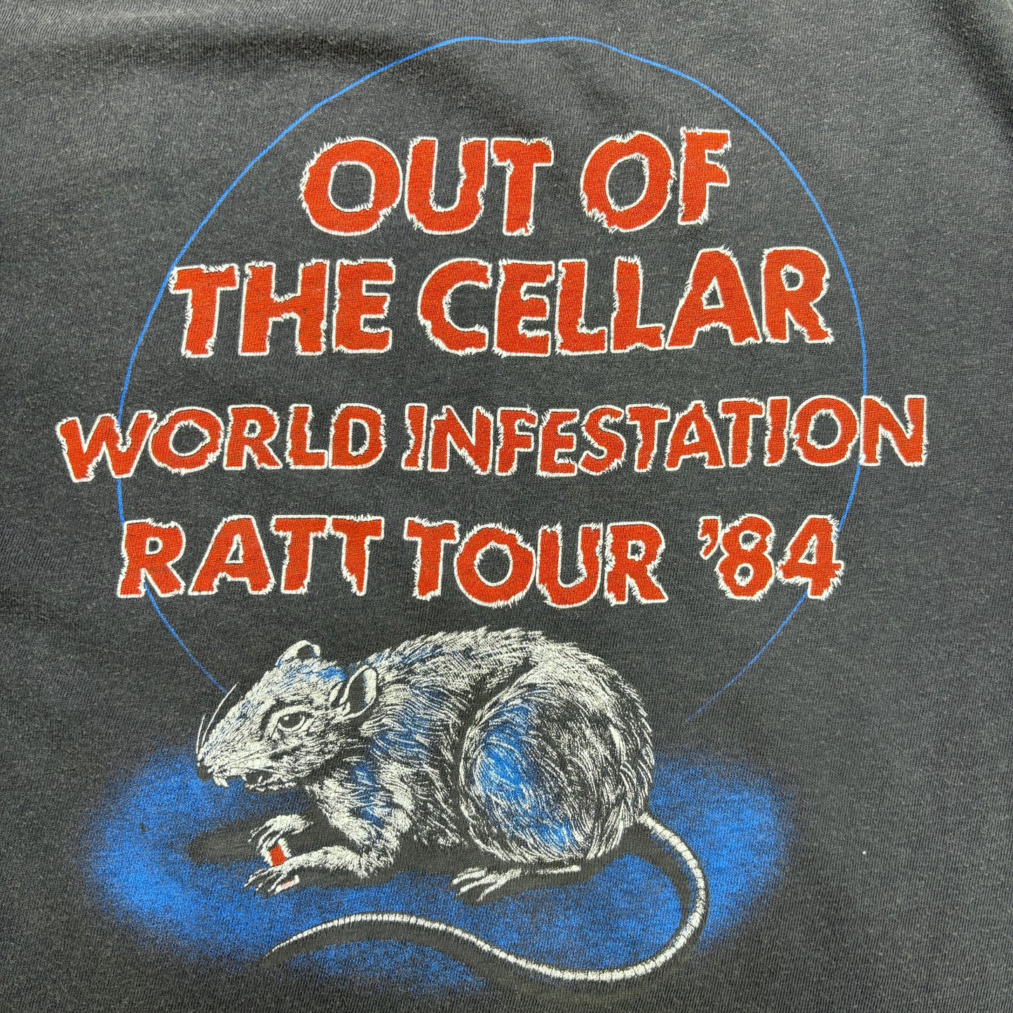 1980s RATT Band Tour Shirt