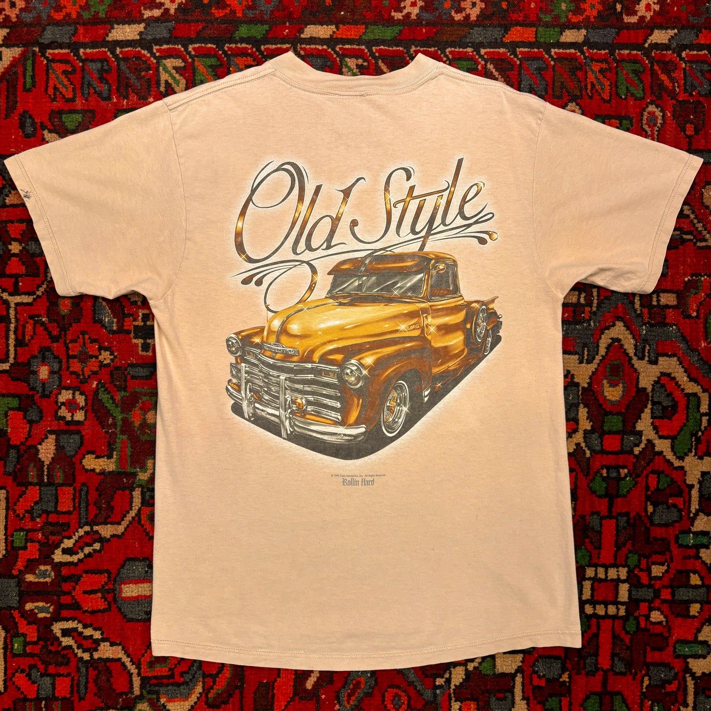 1990s Rollin Hard Car Tee