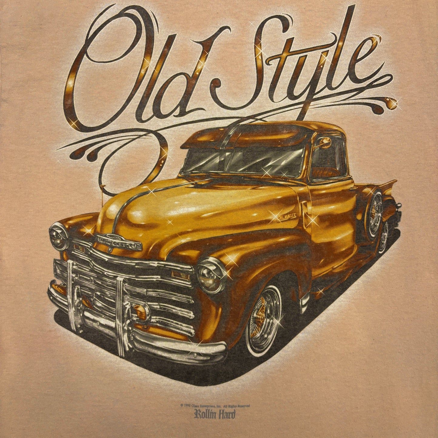 1990s Rollin Hard Car Tee