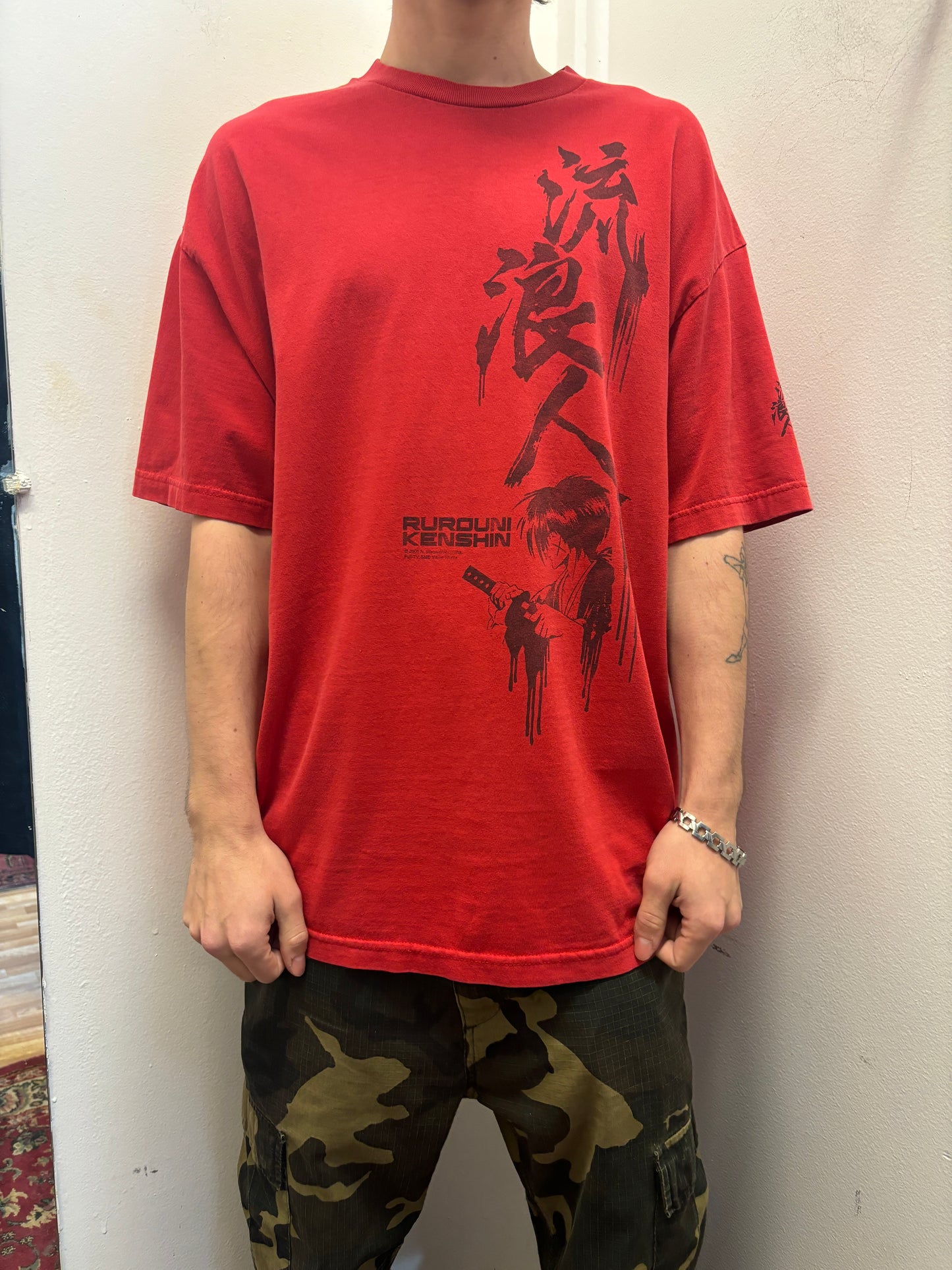 2000s Rurouni Kenshin Anime Tee