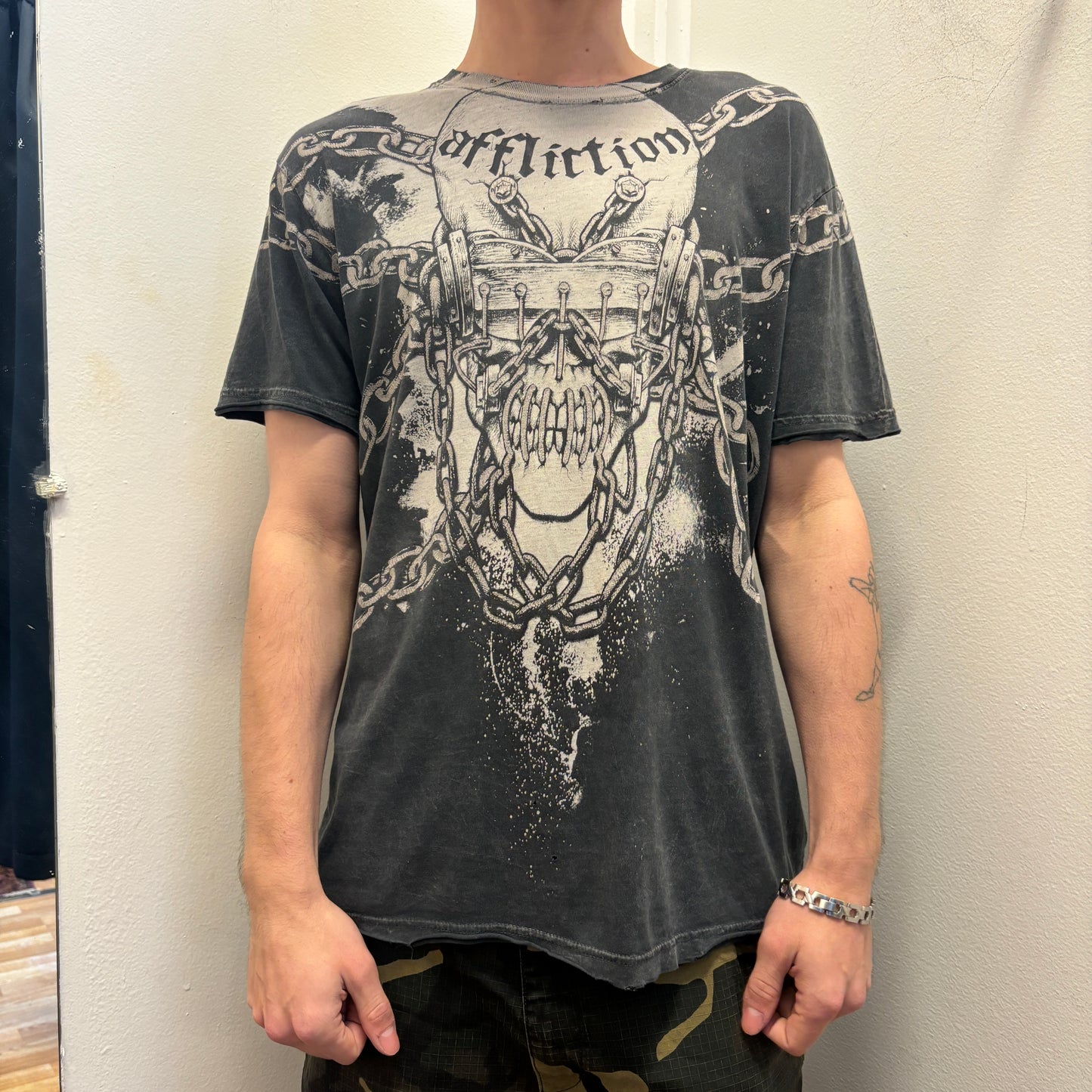2000s Affliction Megadeth Tee