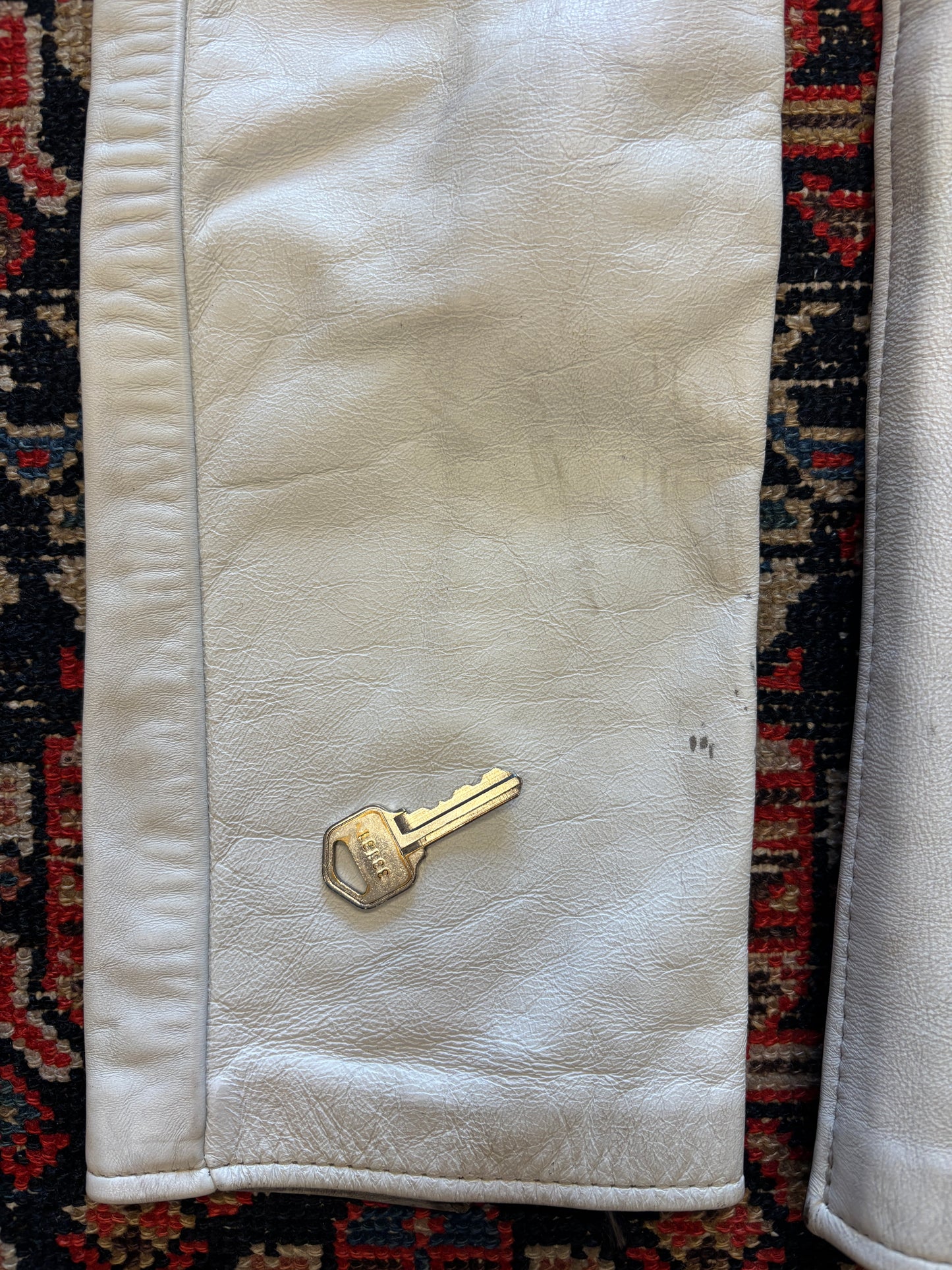 1980s Agatha Leather Moto Riding Pants