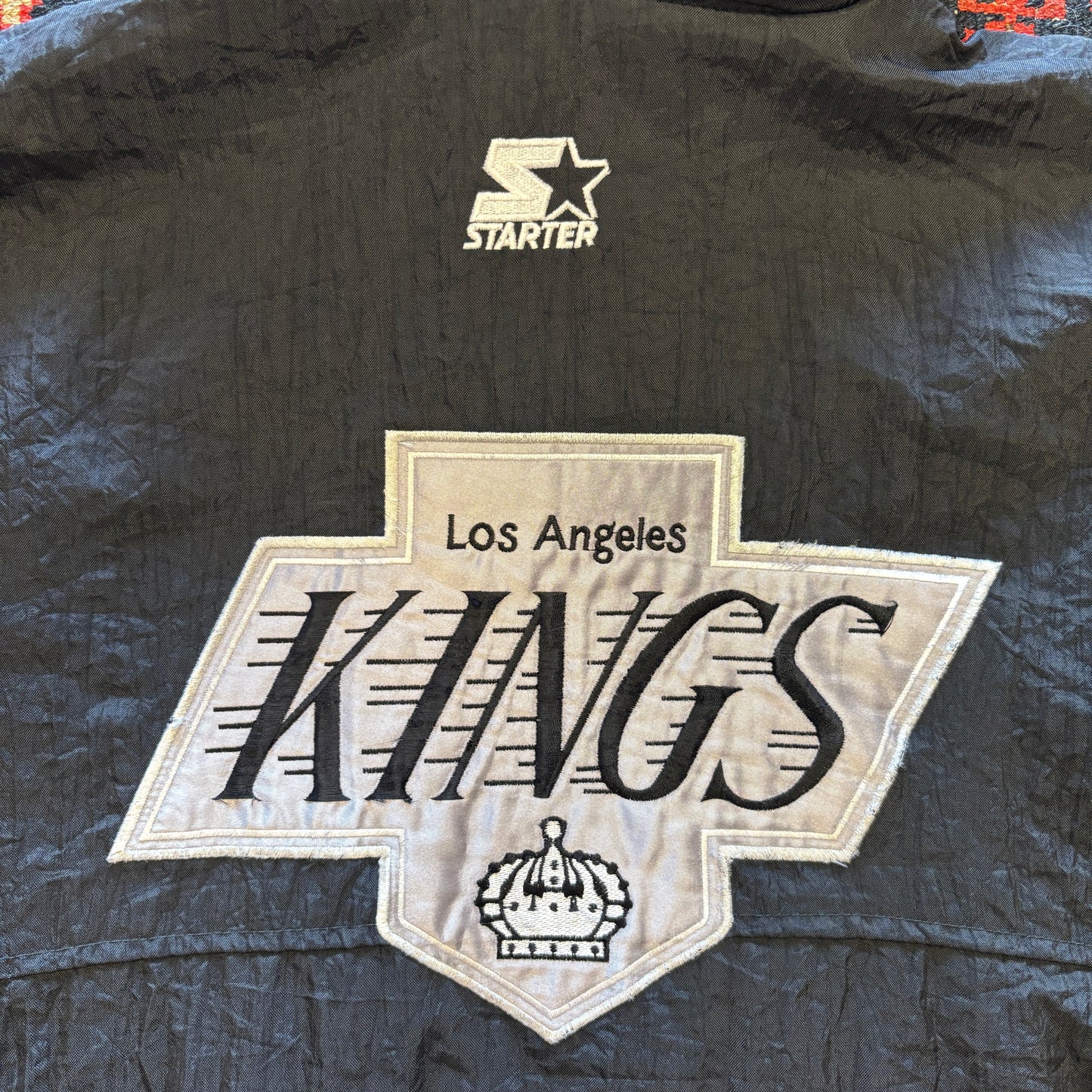 1990s Los Angeles Kings Hockey Starter Puffer