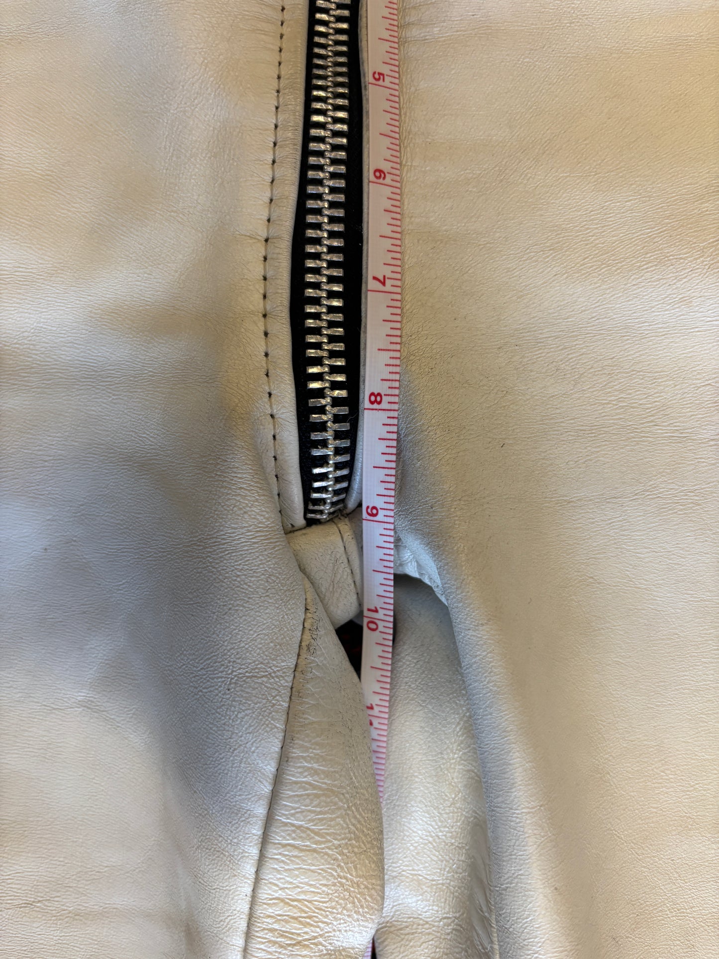 1980s Agatha Leather Moto Riding Pants
