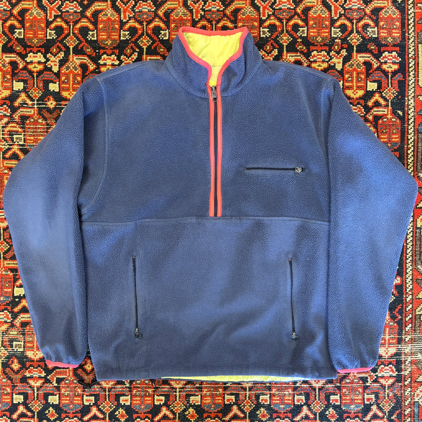 1990s Patagonia Reversible Fleece Soft Shell Jacket