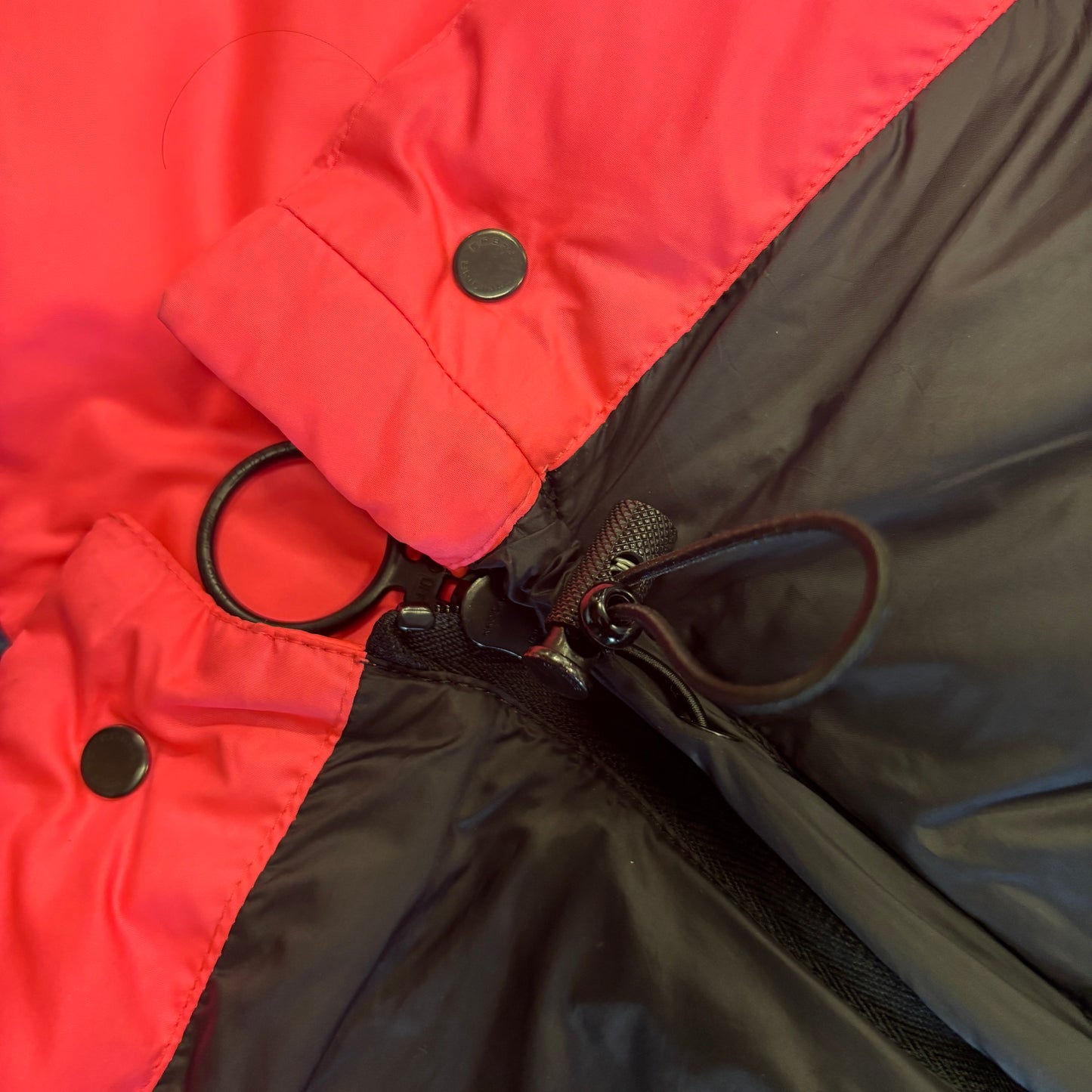 Off-White Neon Pink Down Insulated Puffer Jacket