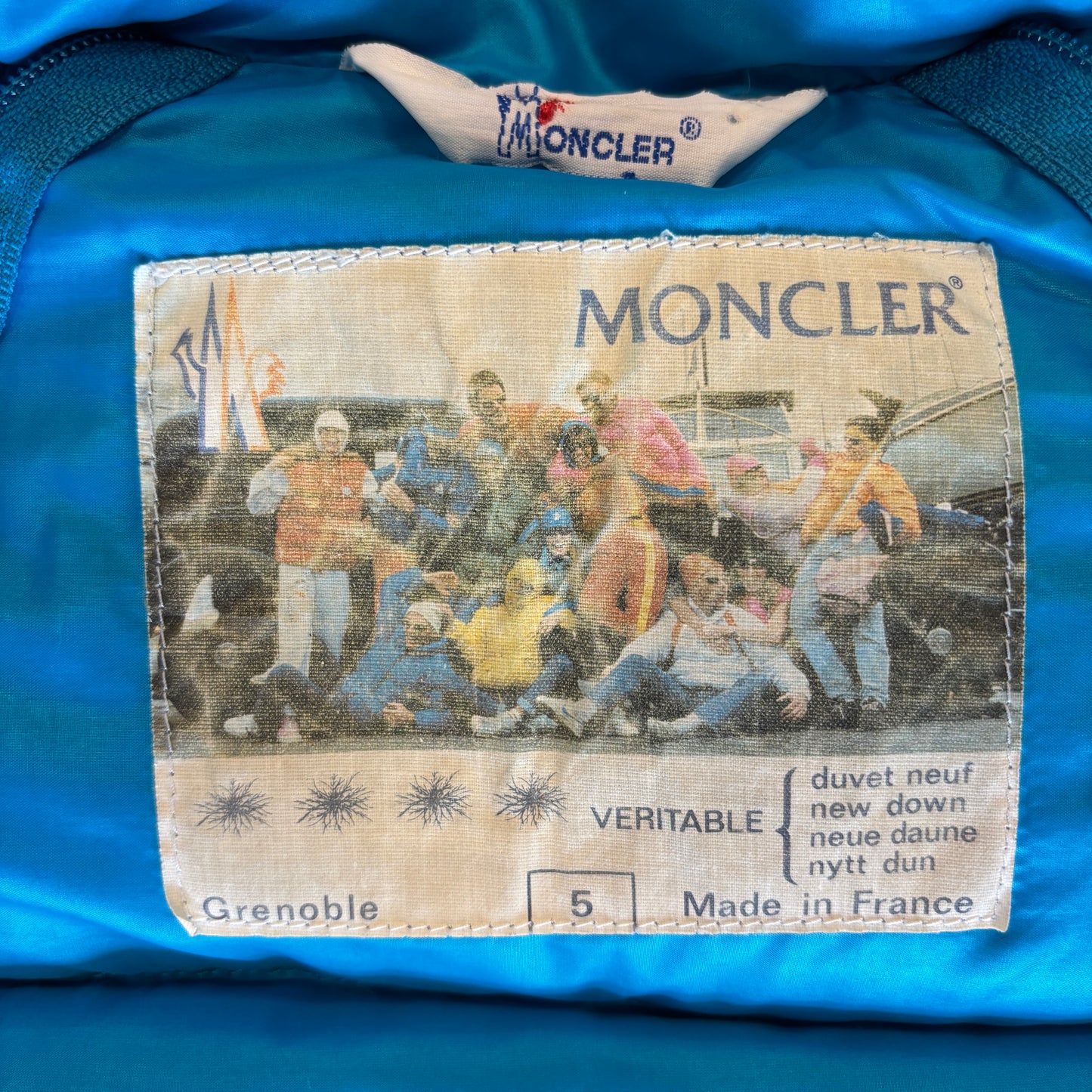 1980s Moncler Grenoble Down Puffer Vest