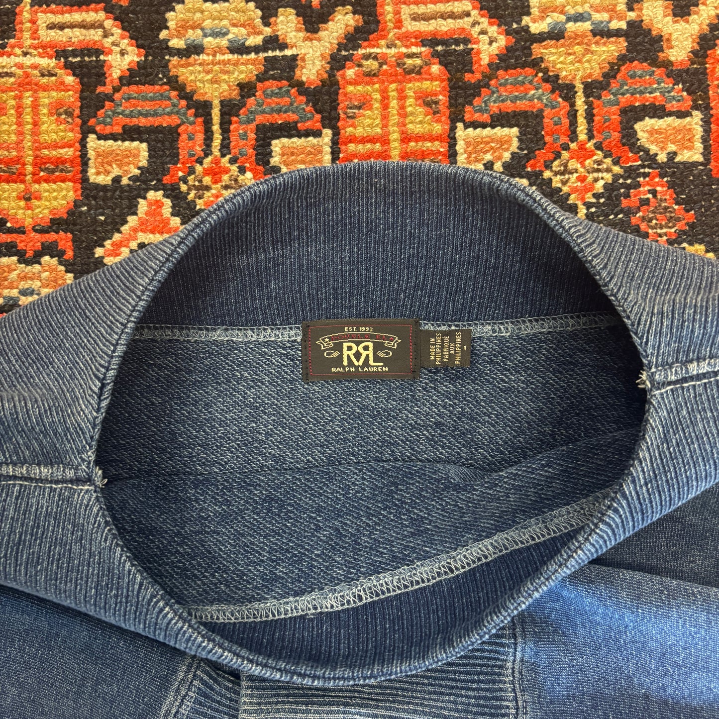 RRL 1950s Style French Terry Sweatshirt