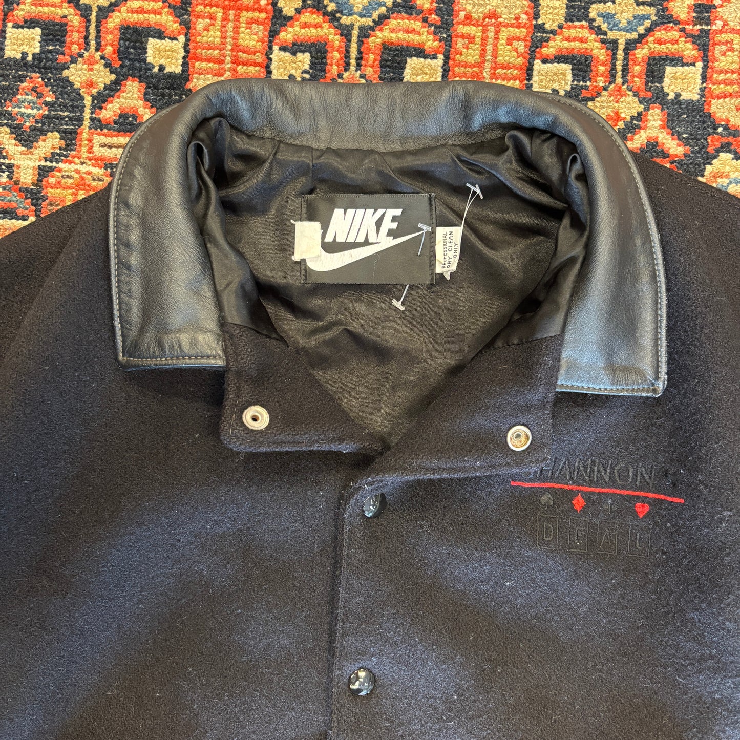 1990s Nike Shannon's Deal Cast Varsity Jacket