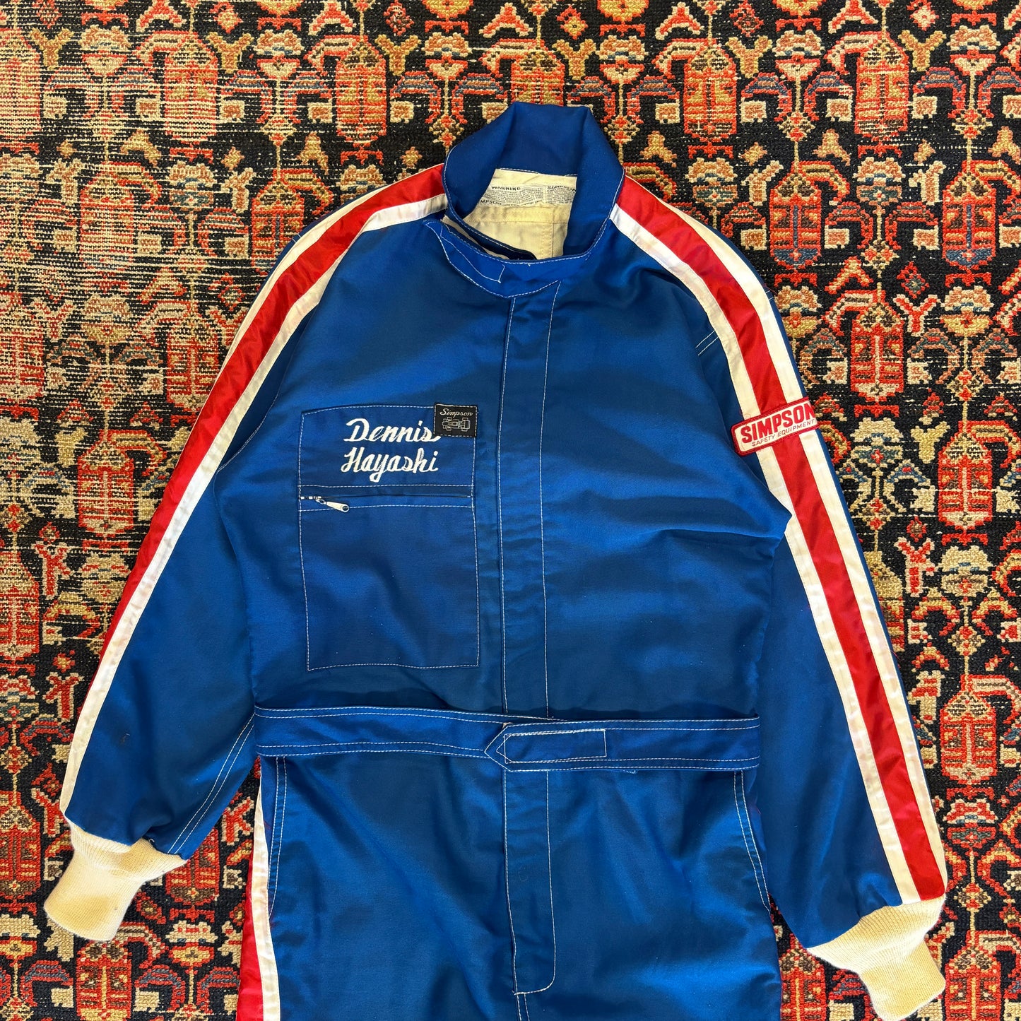 1960s Simpson Racing Customized Coveralls