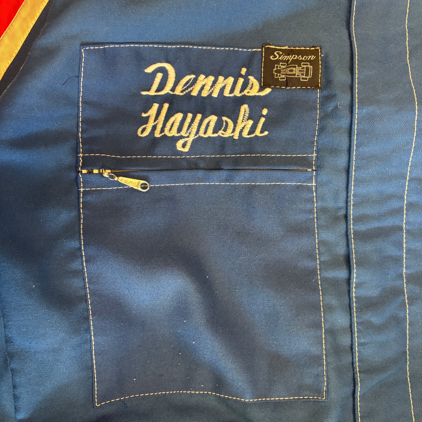 1960s Simpson Racing Customized Coveralls