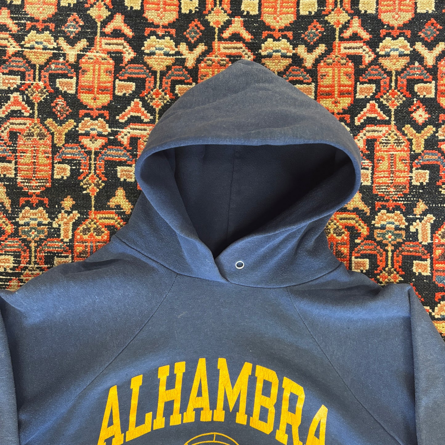 1980s Champion Alhambra Volleyball Raglan Hoodie