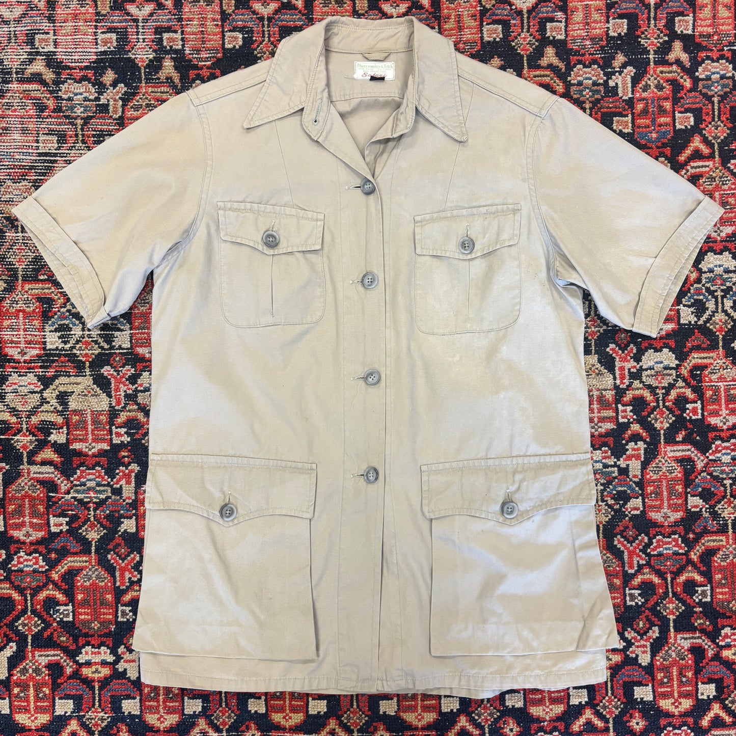 1960s Abercrombie Safari Cargo Shirt