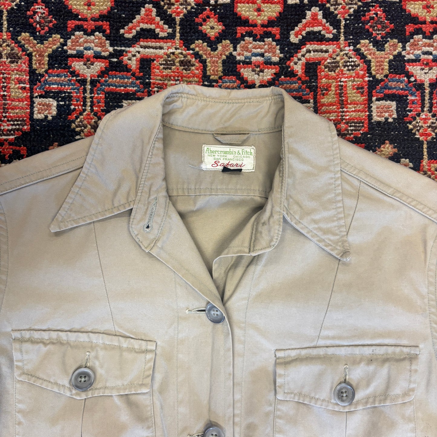 1960s Abercrombie Safari Cargo Shirt