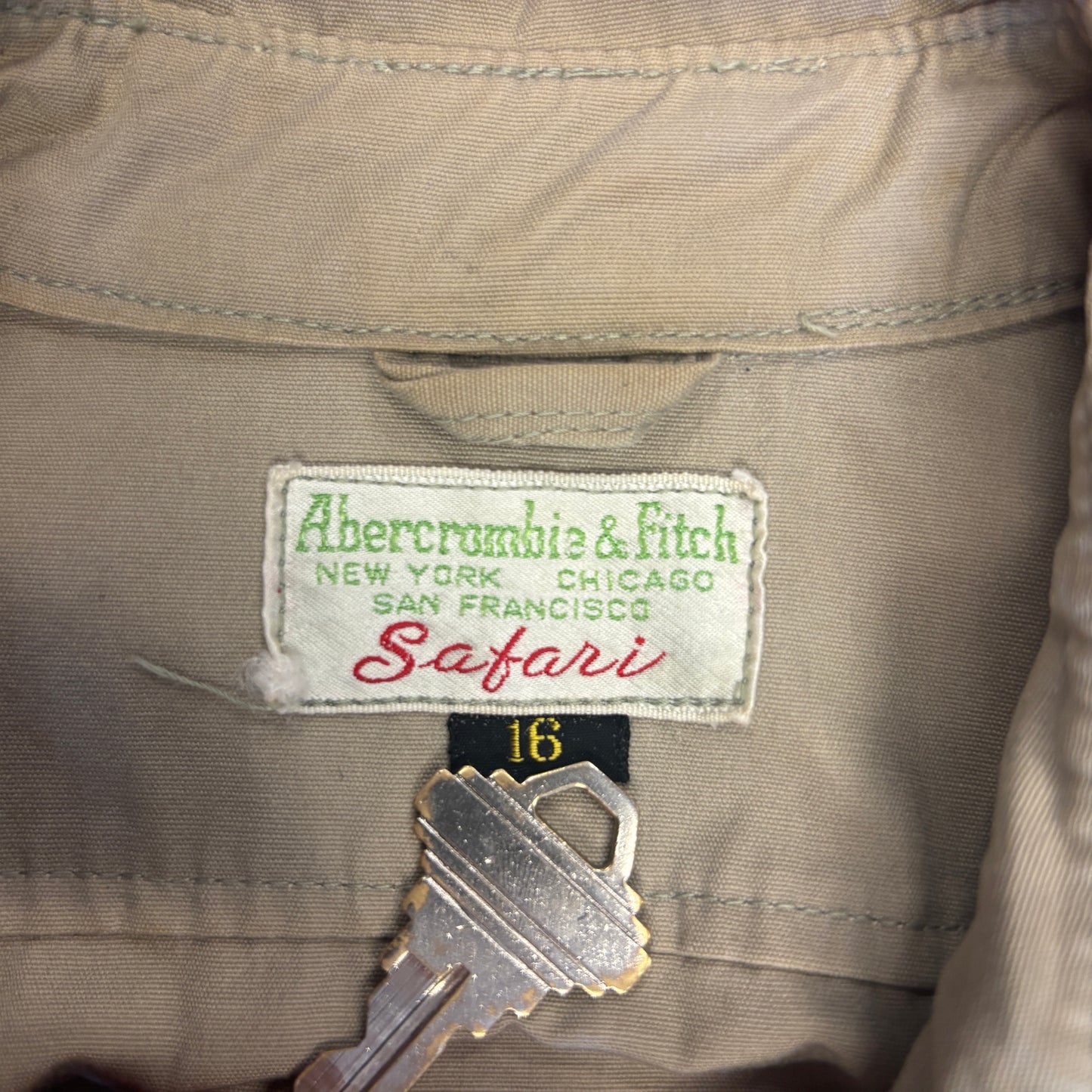 1960s Abercrombie Safari Cargo Shirt