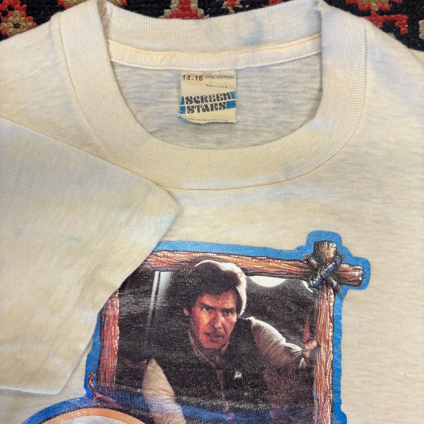 1983 Star Wars Return Of The Jedi Iron-On Tee