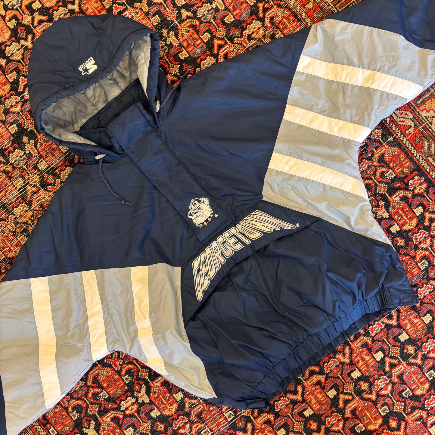 1990s Georgetown Starter Puffer Jacket