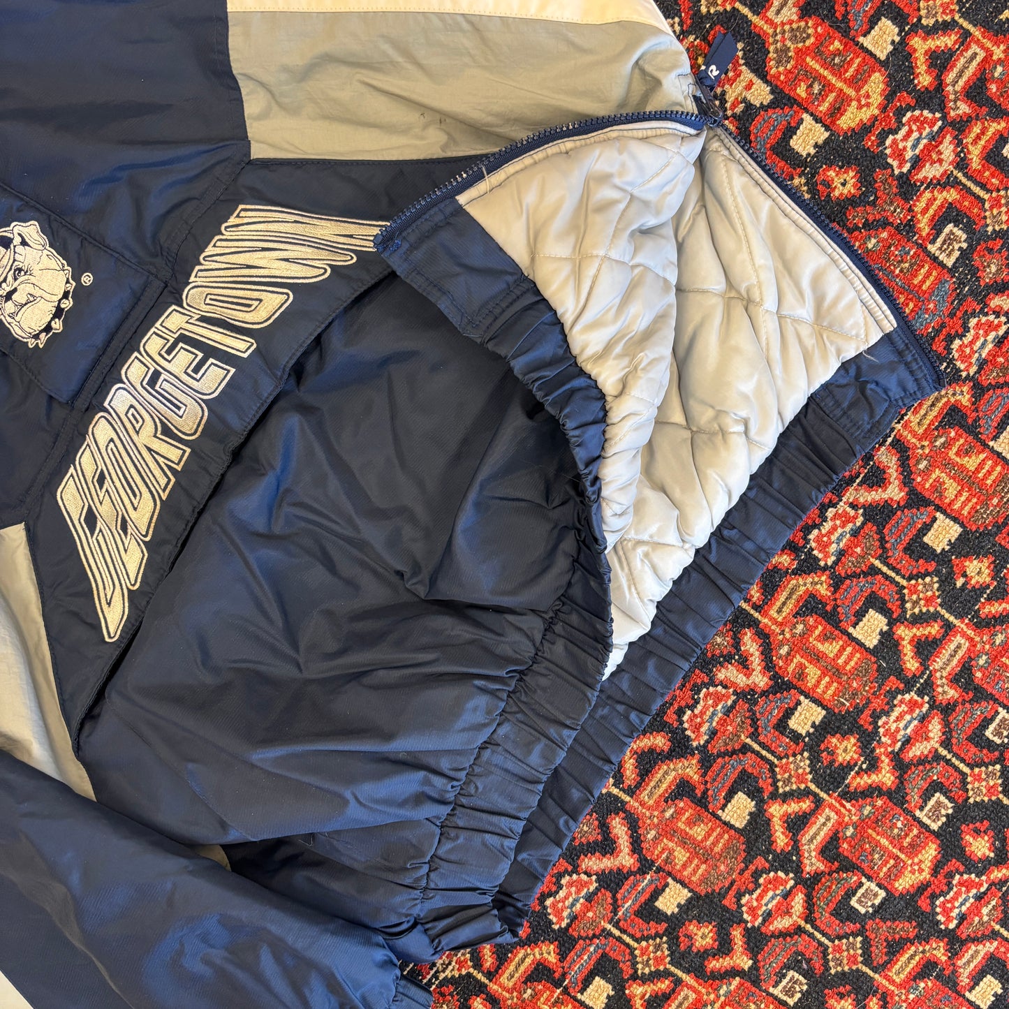 1990s Georgetown Starter Puffer Jacket