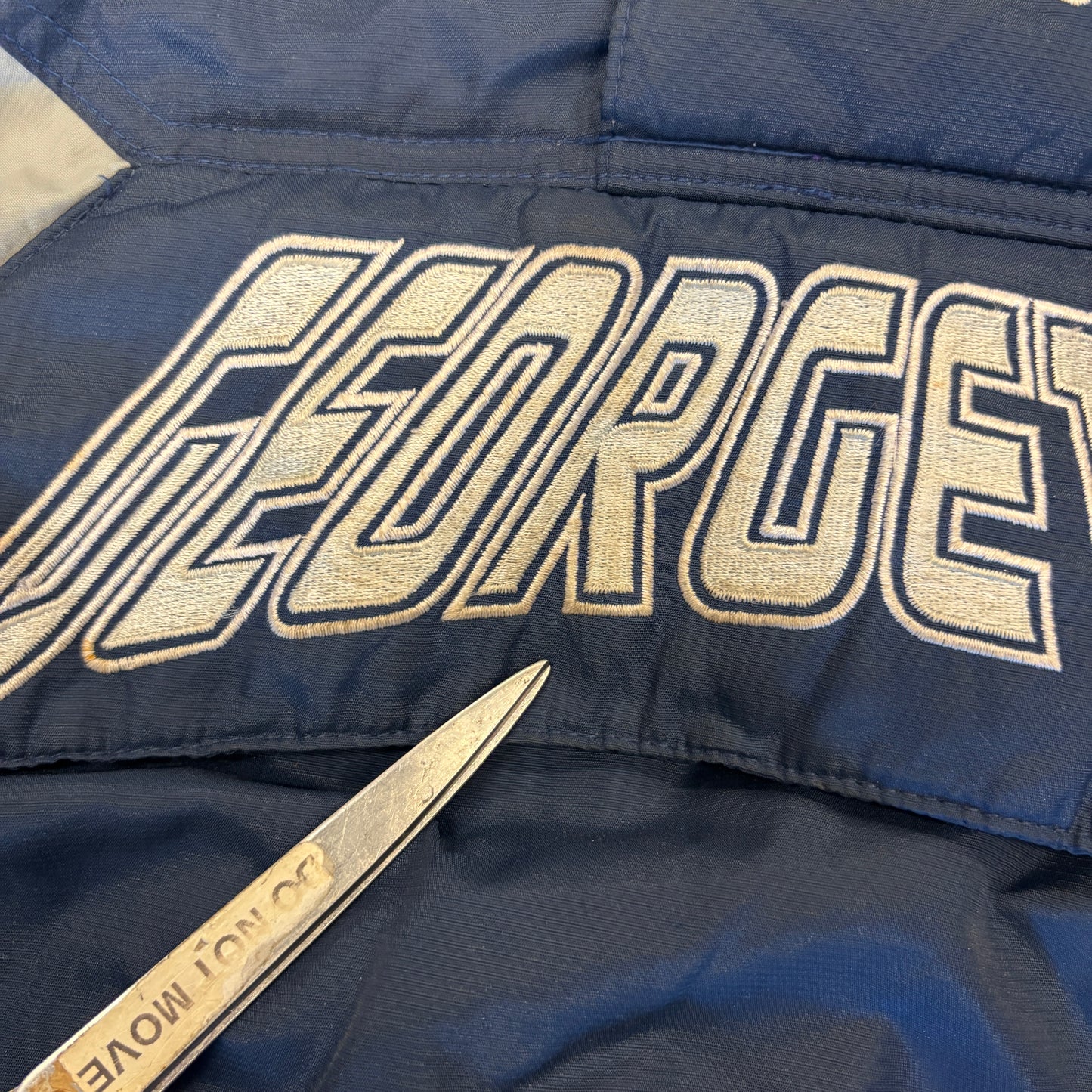 1990s Georgetown Starter Puffer Jacket